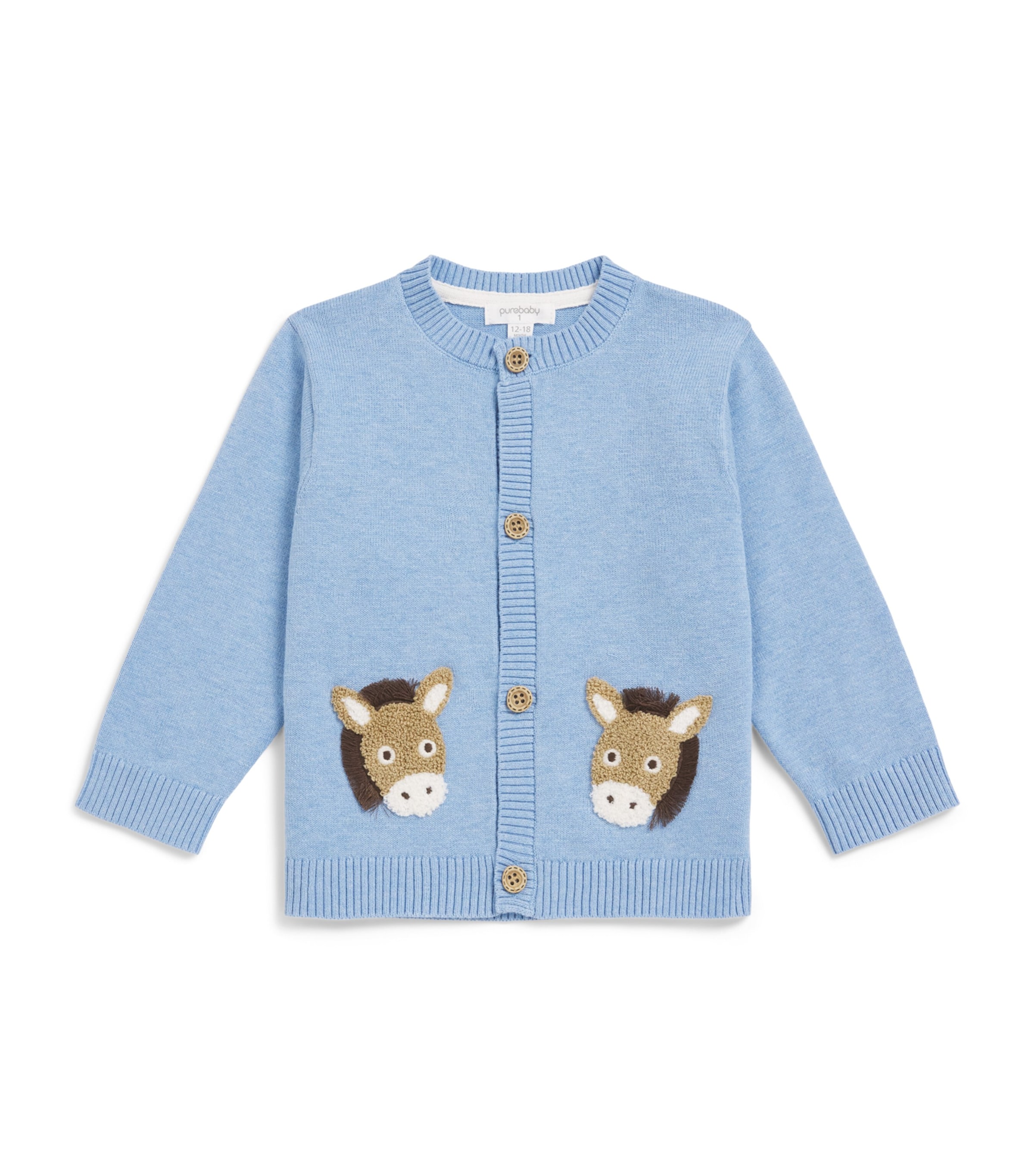 Embroidered Horse Cardigan (1-2 Years)
