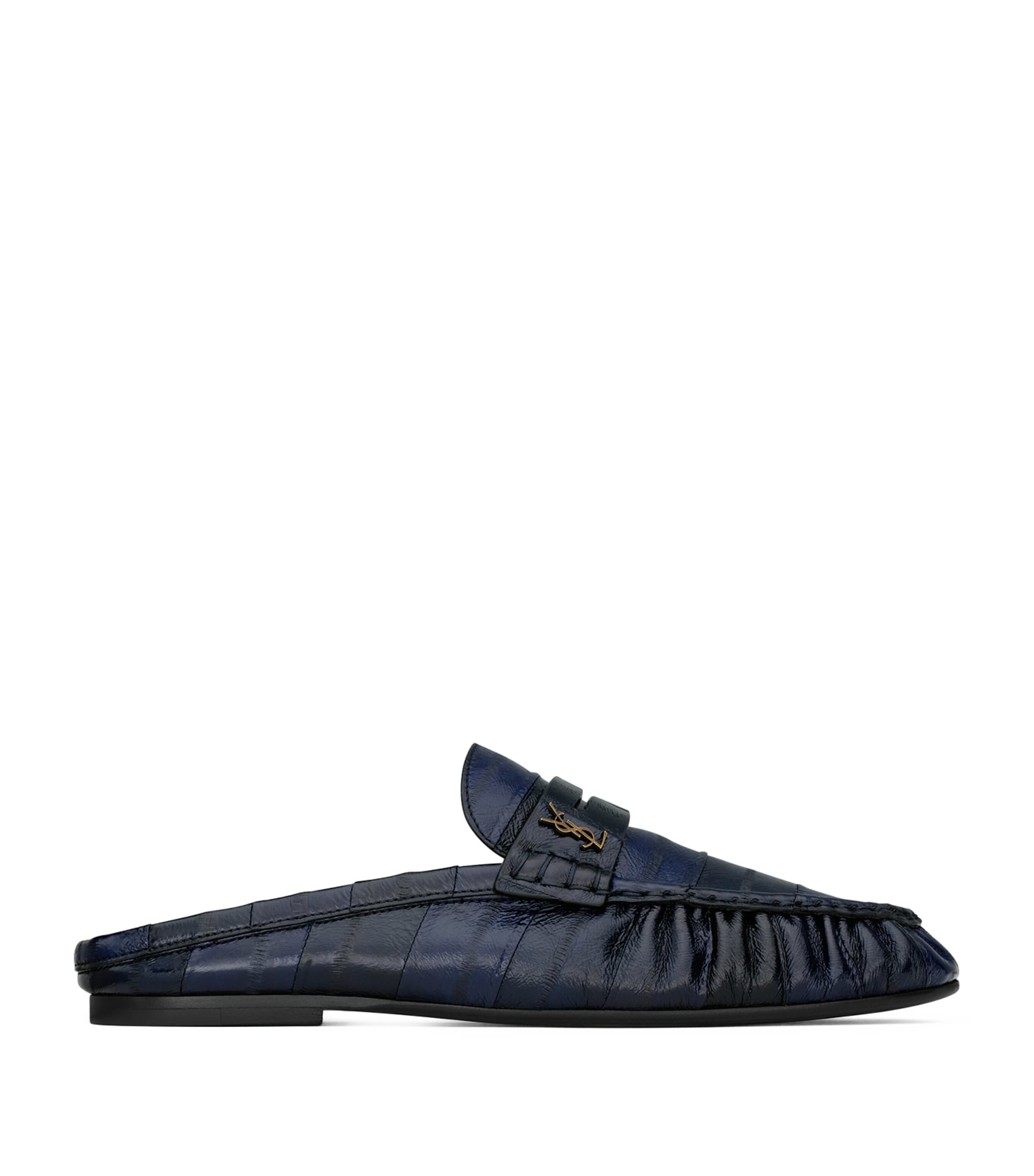 Saint Laurent Leather Le Loafer Mules