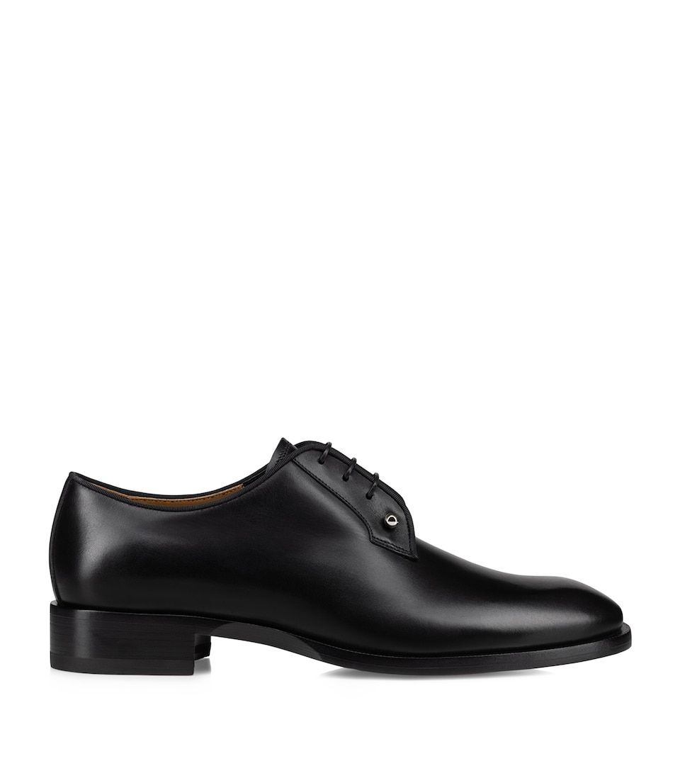 Christian Louboutin Chambeliss Leather Derby Shoes