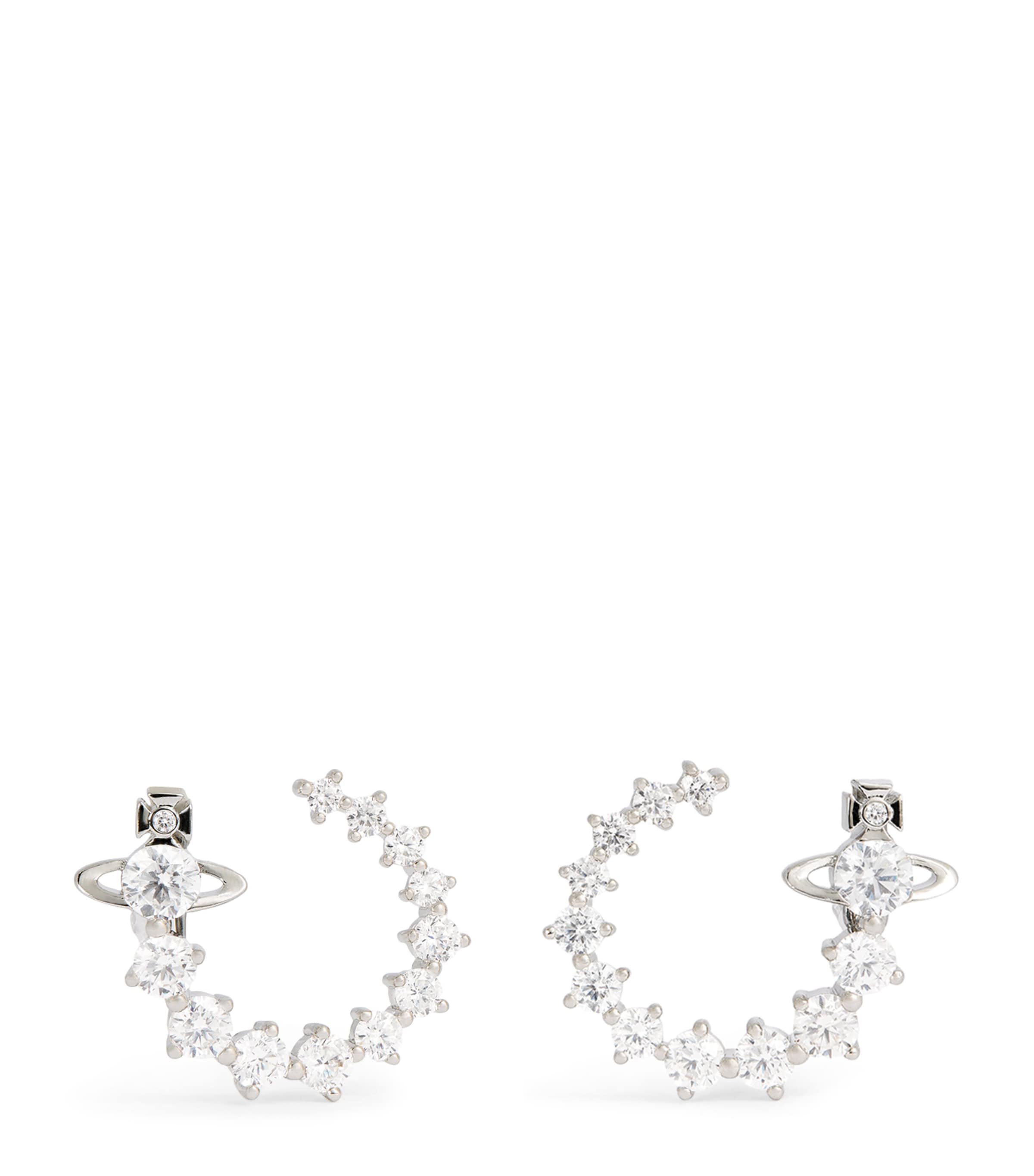 Embellished Lydia Hoop Earrings