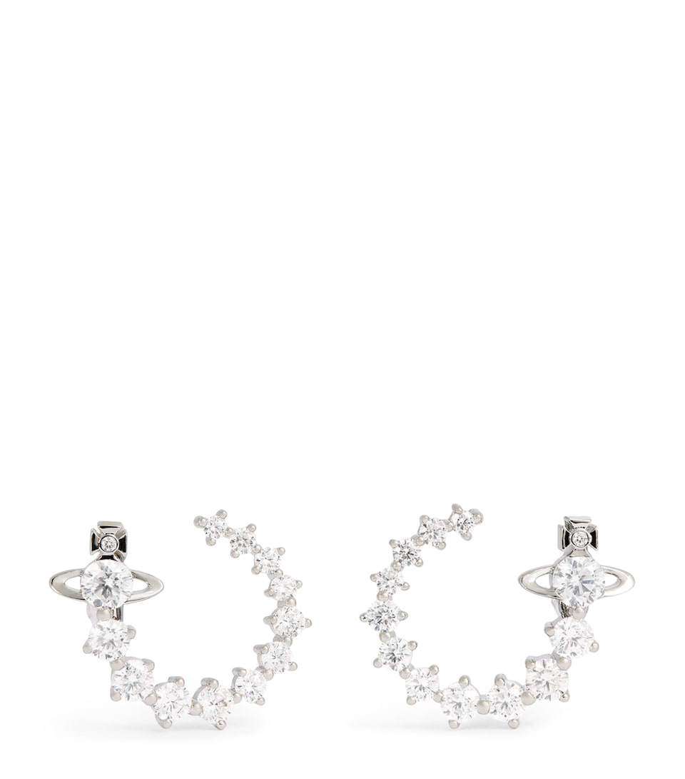 Embellished Lydia Hoop Earrings