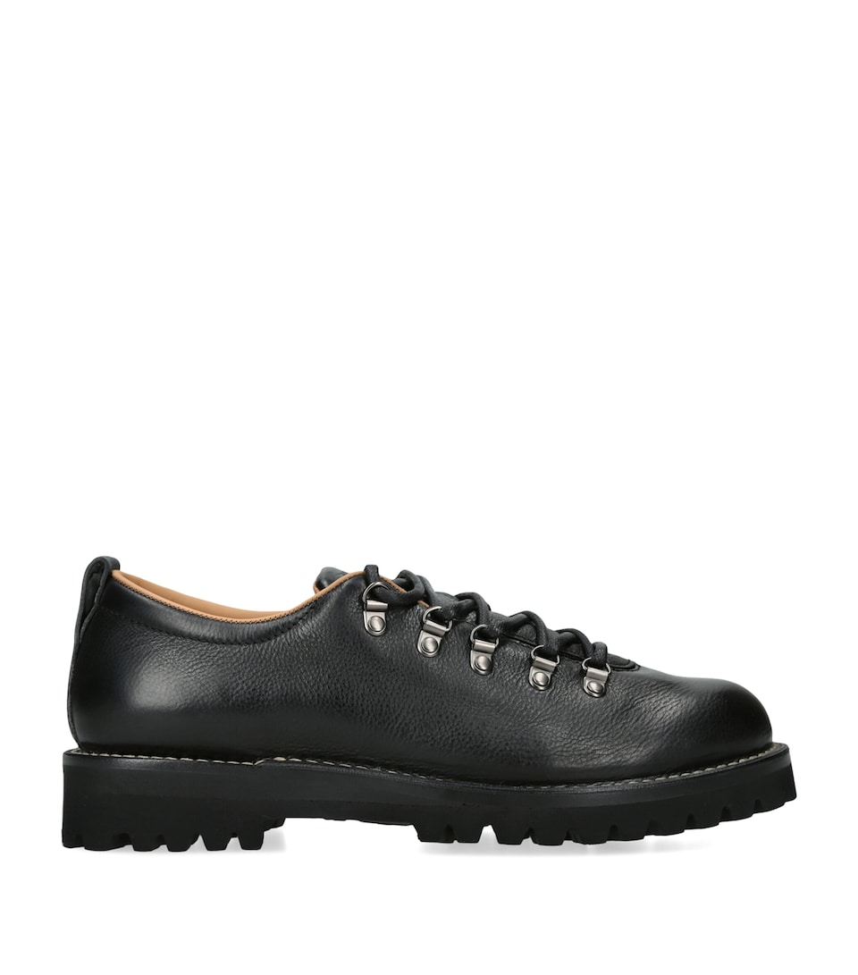Church's Leather Snow Derby Shoes Black