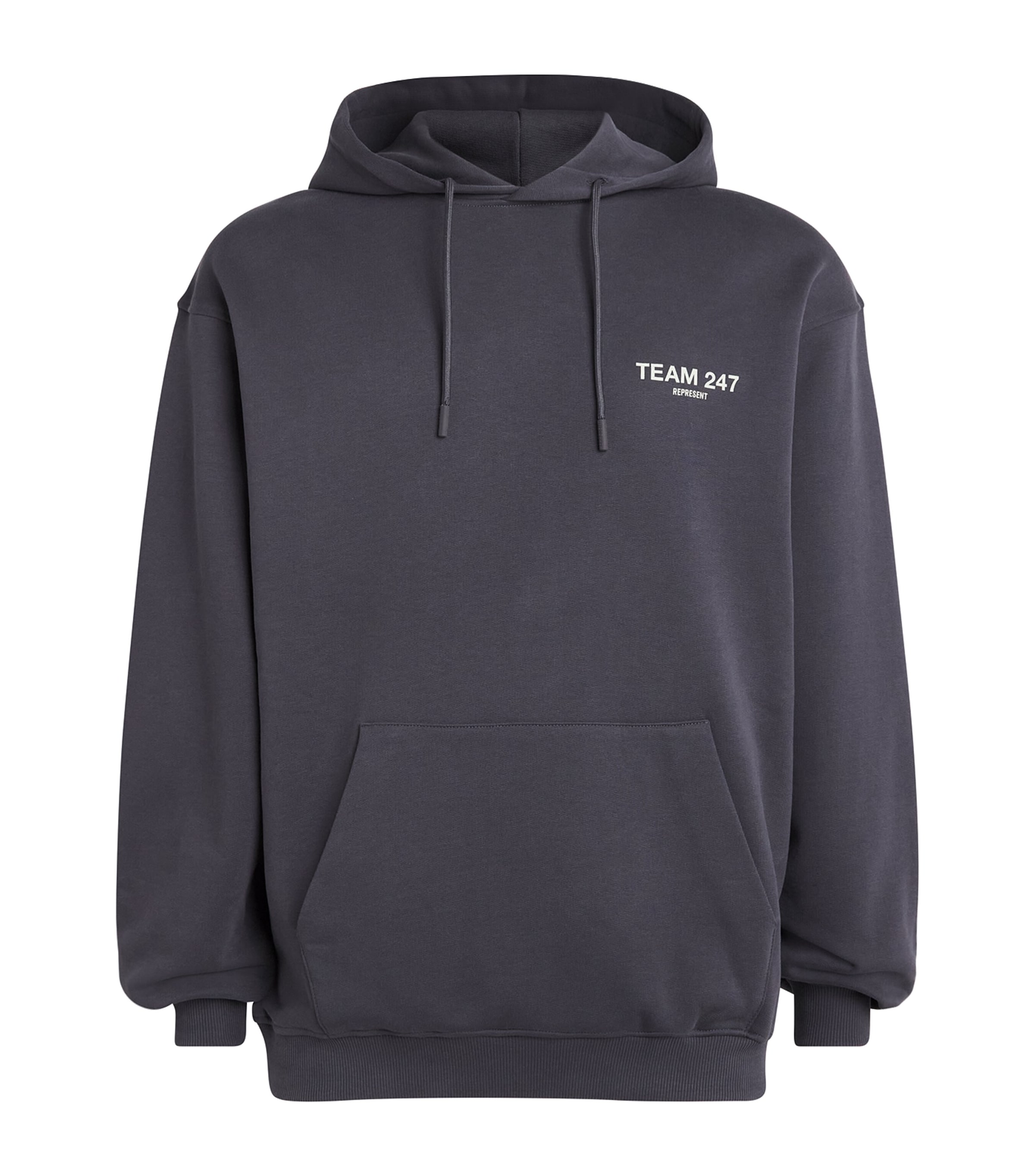 Represent 247 Mens Cotton Team 247 Hoodie Graphene/fern