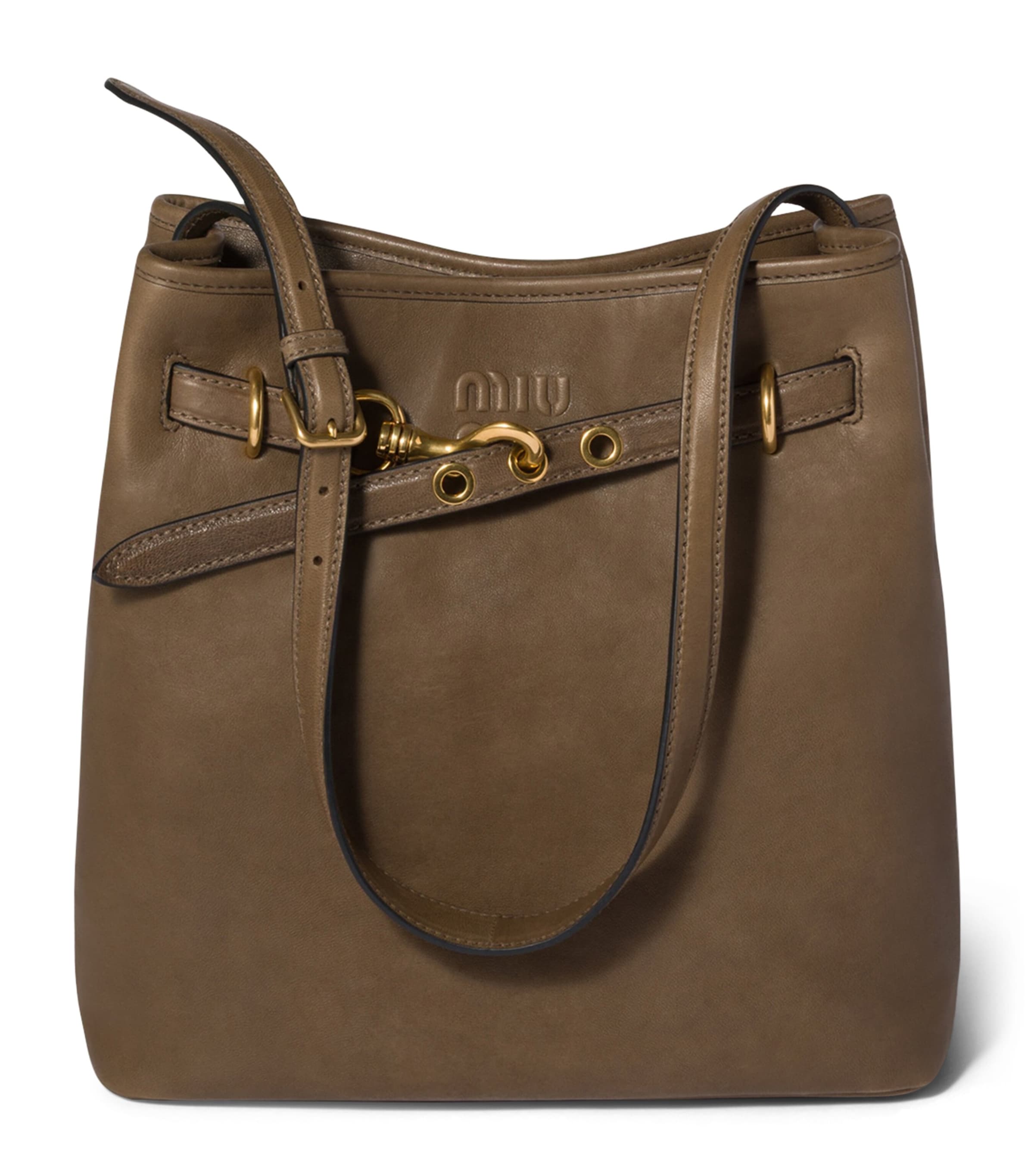Nappa Leather Aventure Bucket Bag