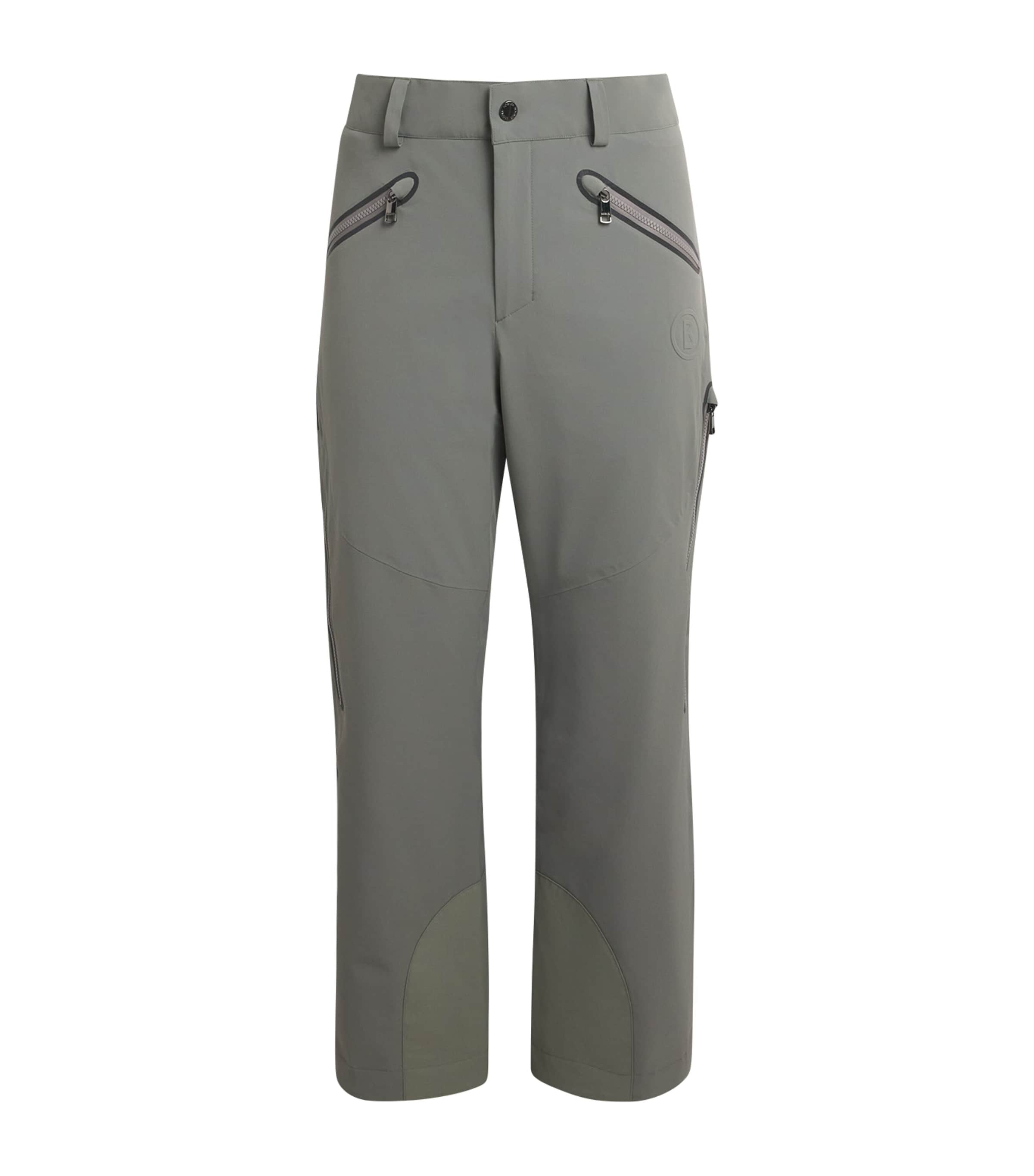 Bogner Mens Water-Repellent Tim Ski Trousers Slate Green