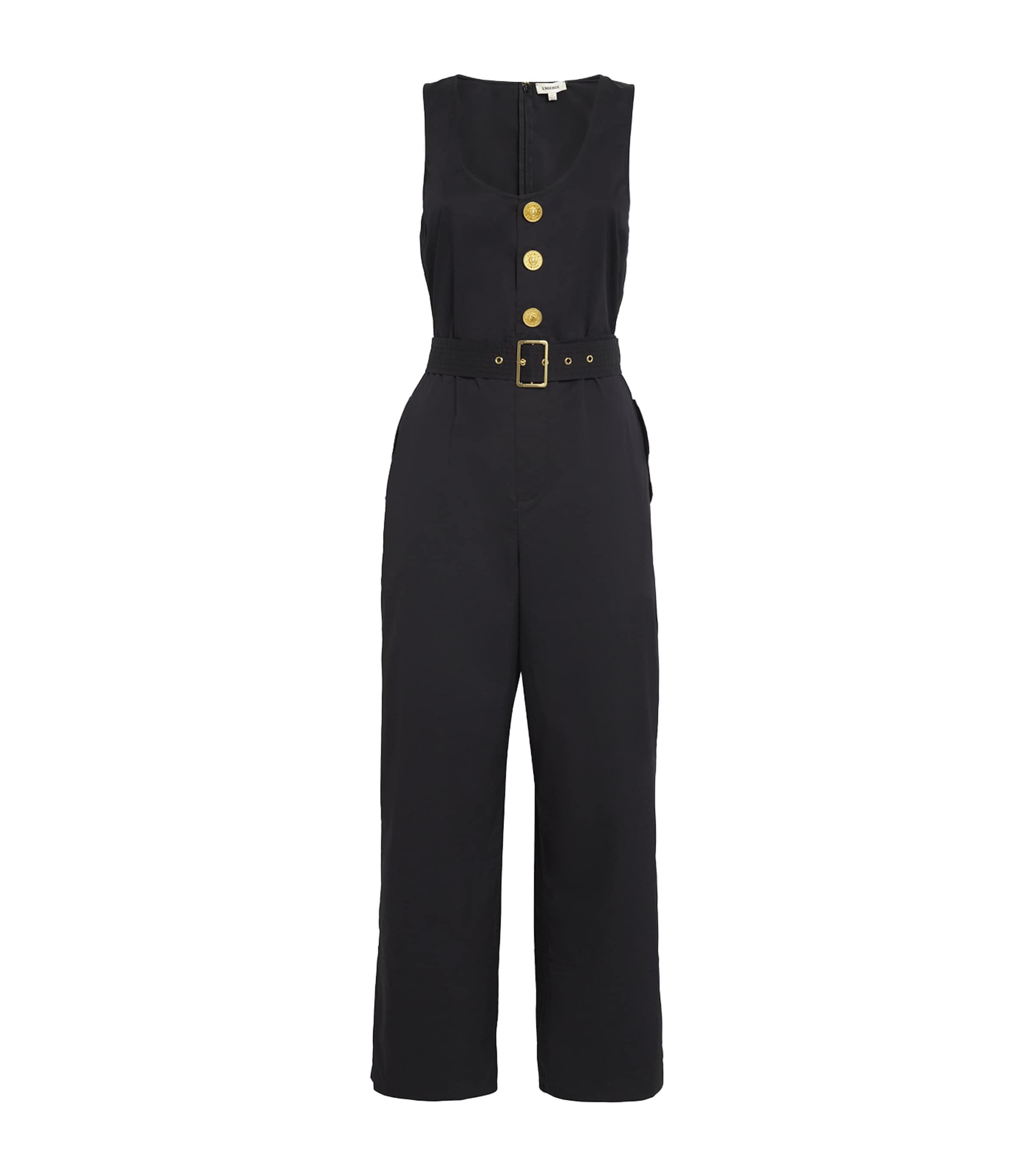 Belted Branca Jumpsuit