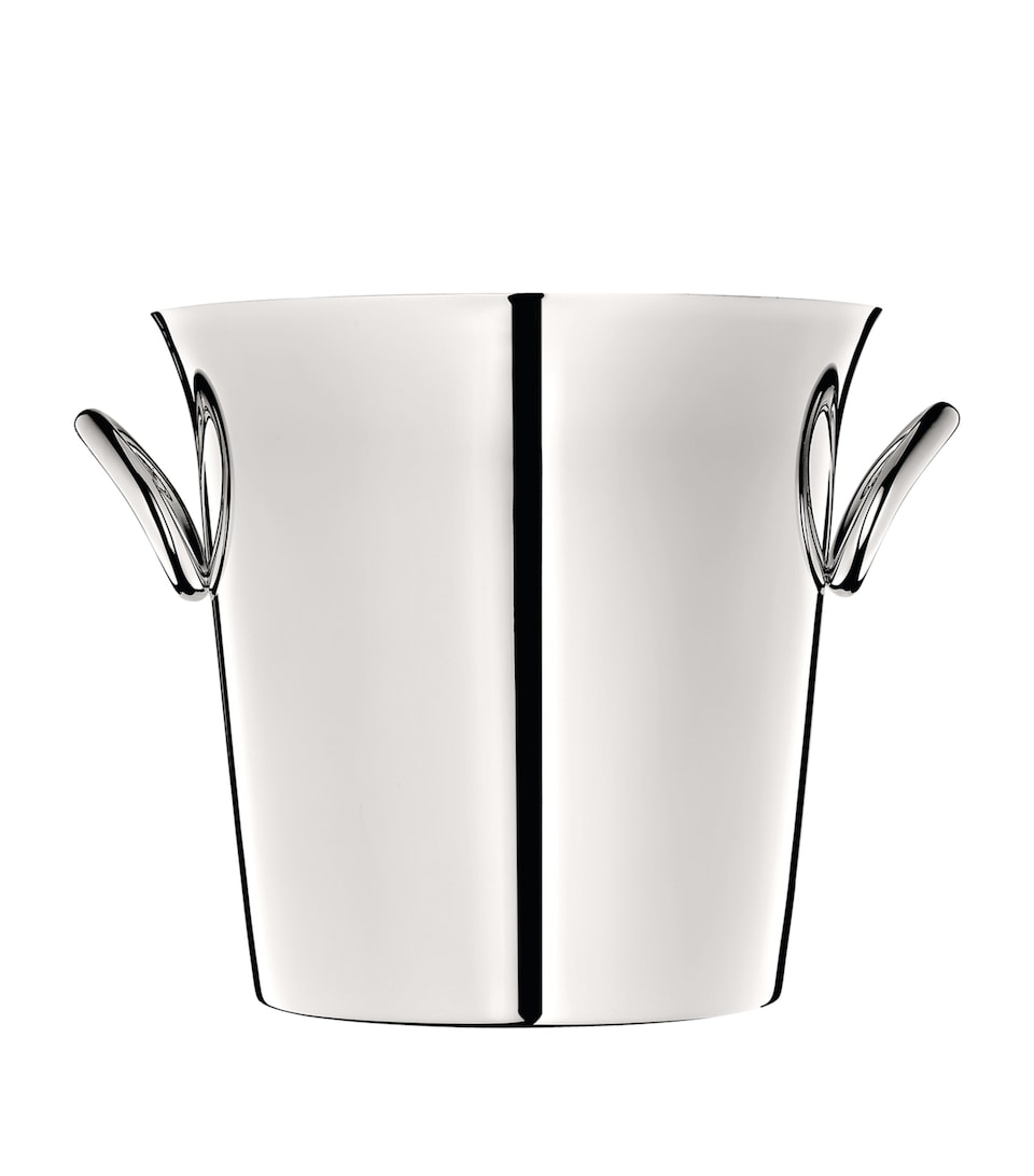 Silver-Plated Vertigo Two-Bottle Champagne Cooler