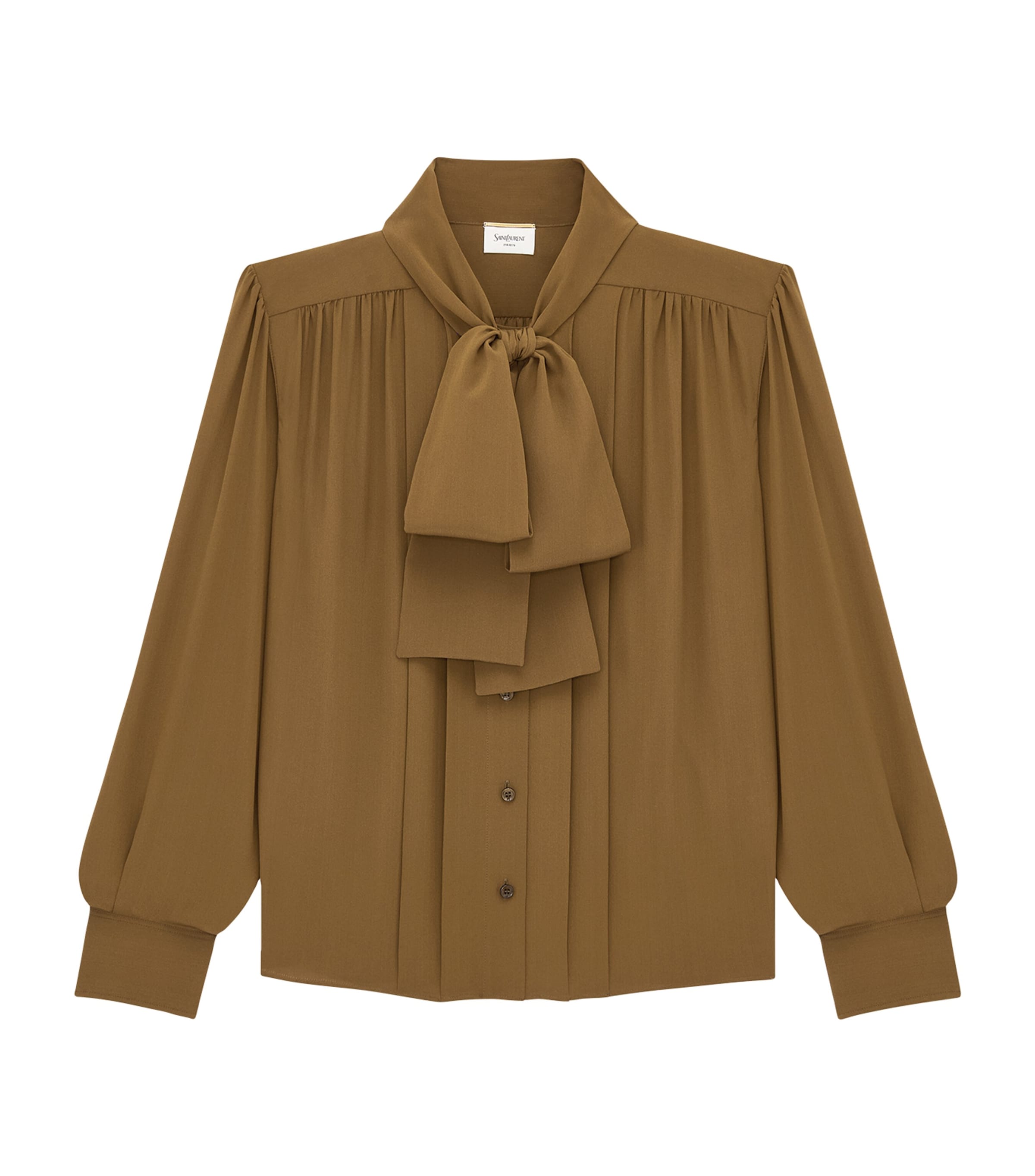 Silk Lavalliére Shirt