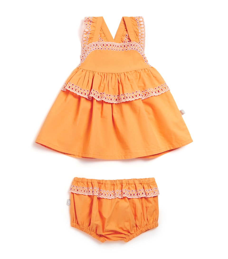 Organic Cotton Dress and Bloomers Set (3-36 Months)