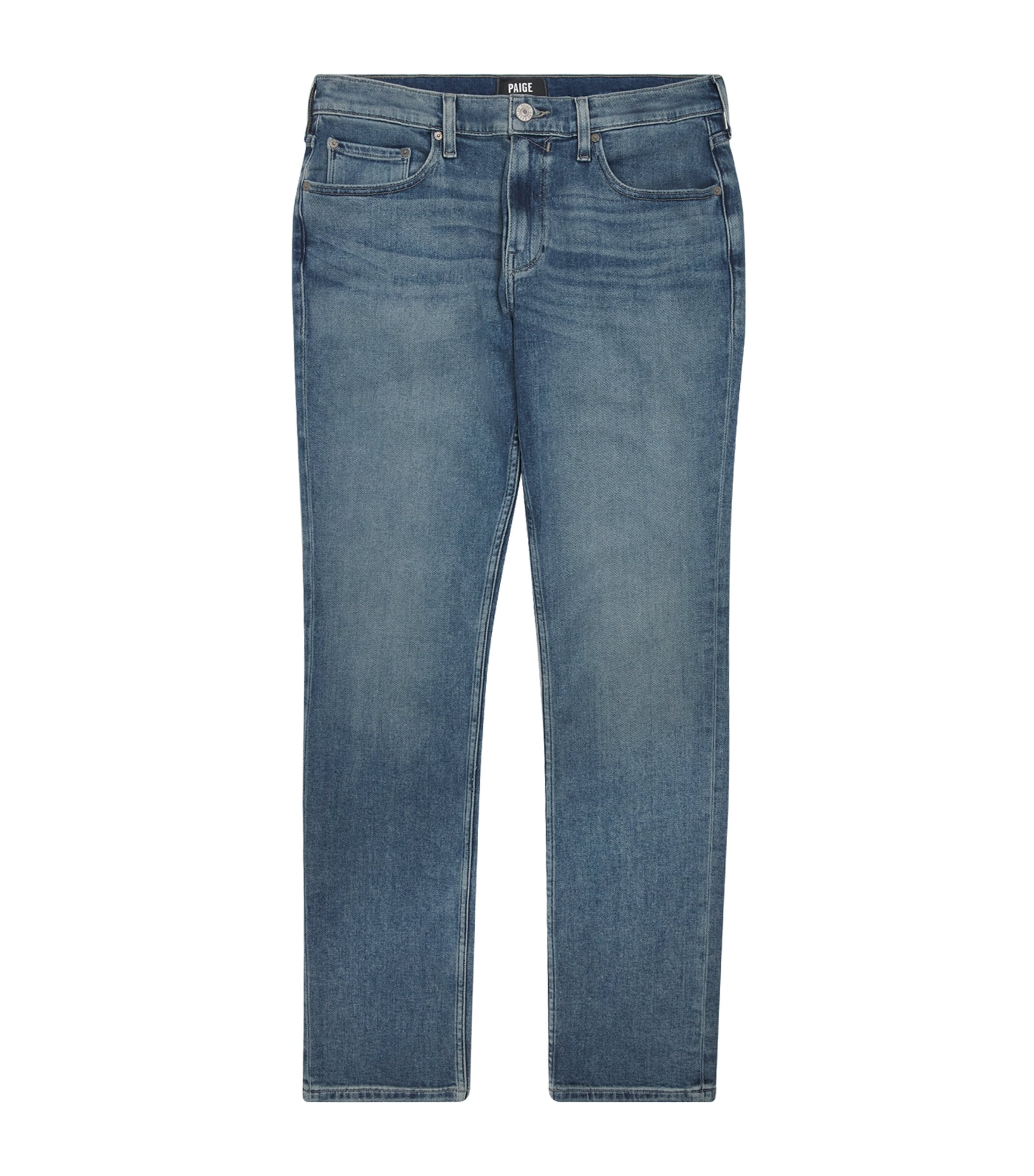 PAIGE Vintage Federal Slim-Straight Jeans Keppler