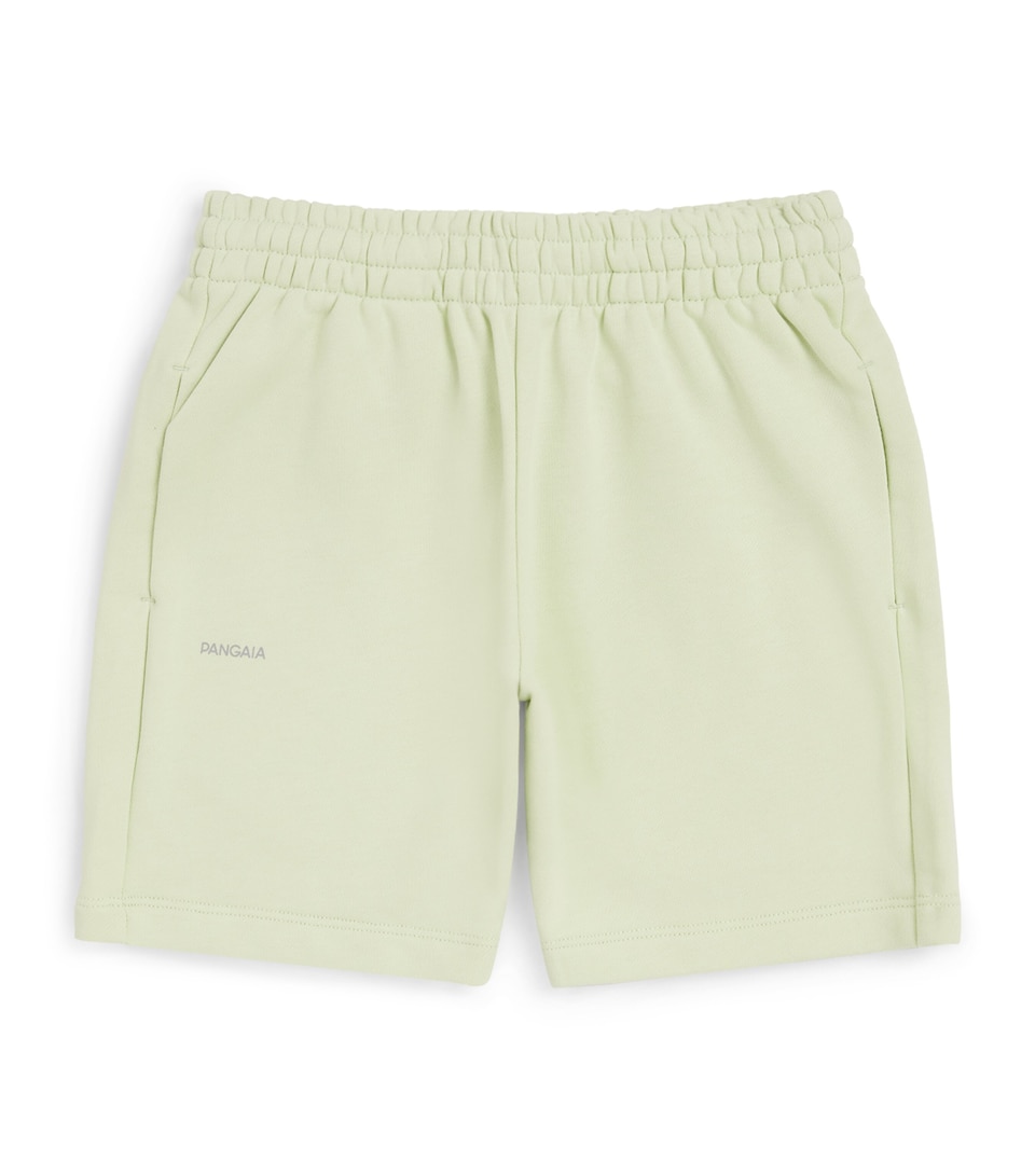 Pangaia Kids Regenerative Cotton Sweatshorts (3-12 Years) Neon Haze