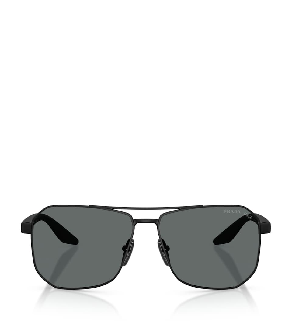 Prada Linea Rossa Metal A53S Geometric Sunglasses