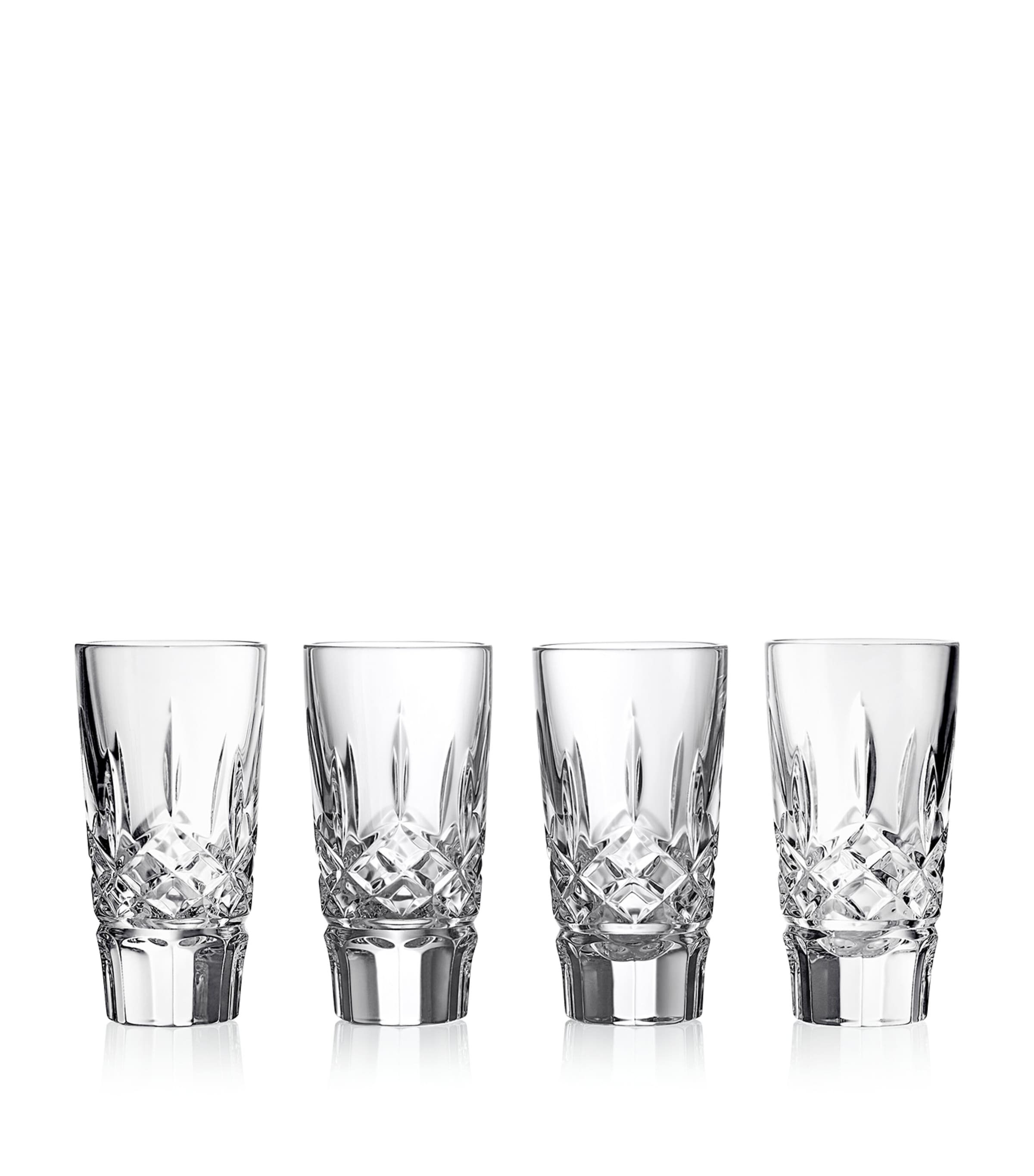 Waterford Set of 4 Lismore Shot Glasses (55ml) Clear