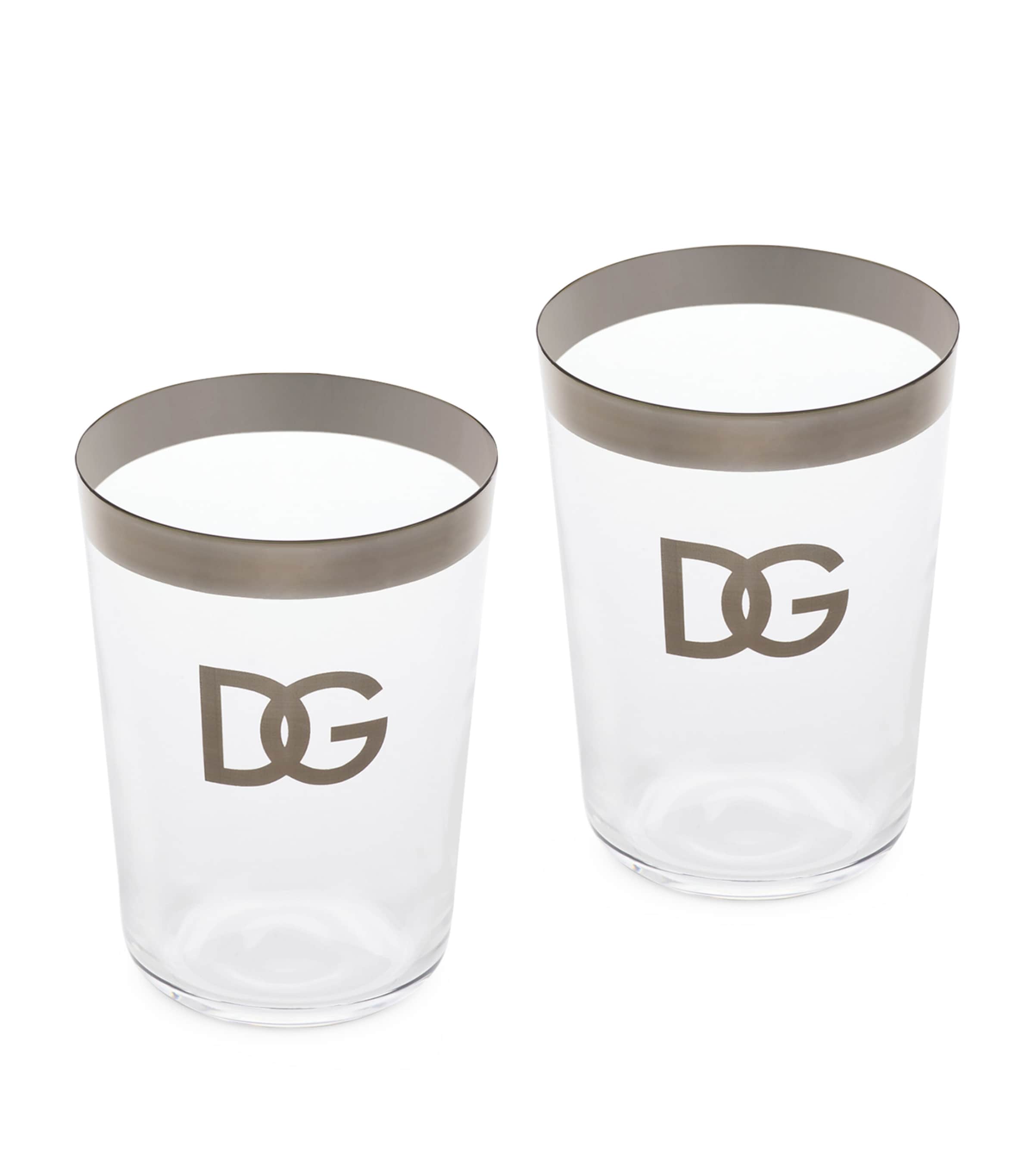 Set of 2 DG Logo Glasses