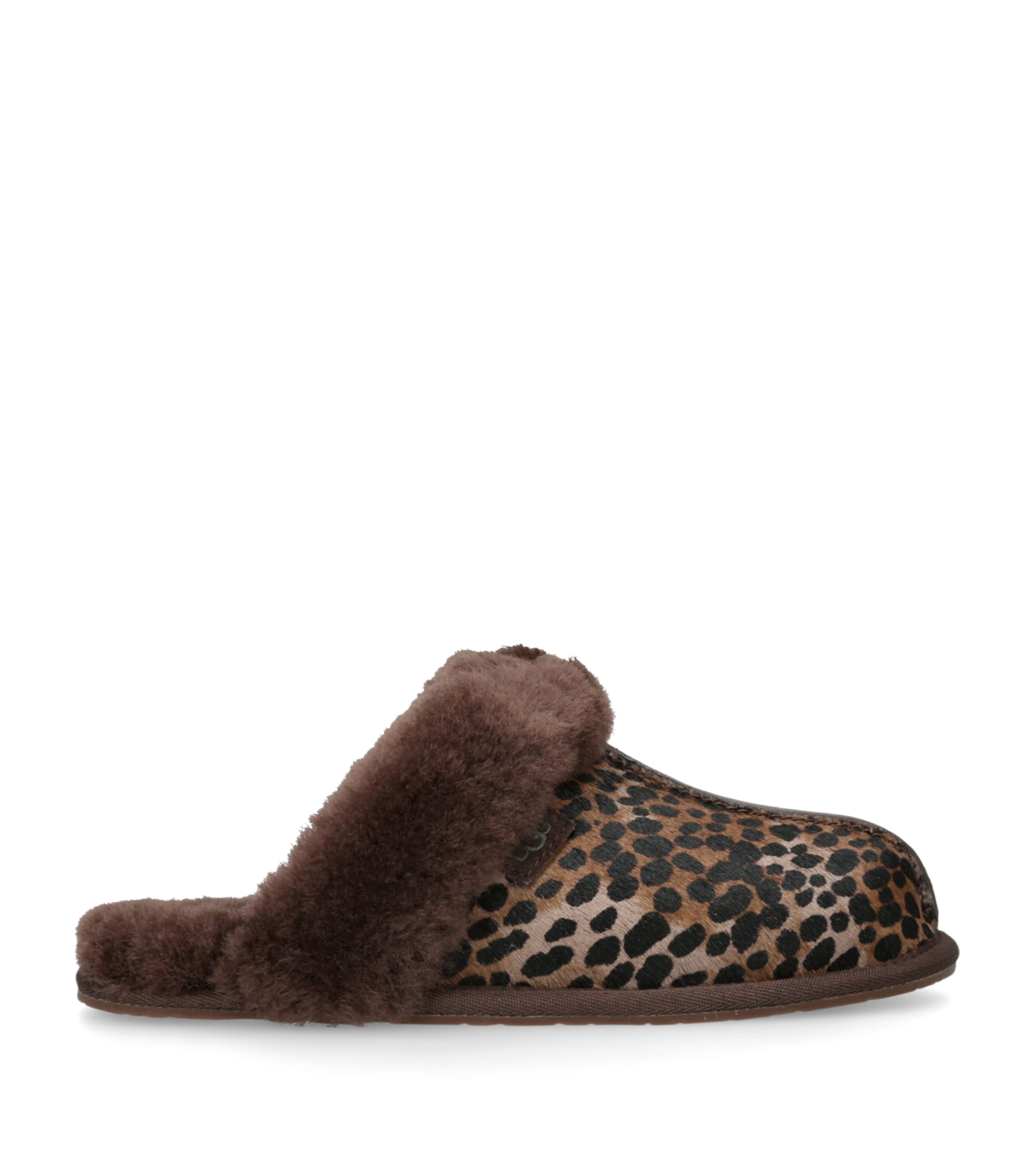 Pony Hair Scuffette Caspian Slippers