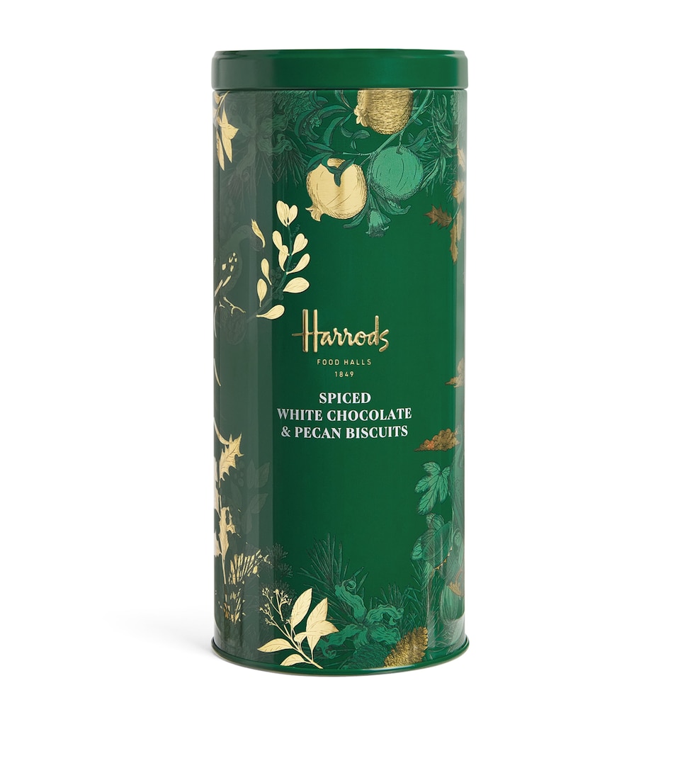 Harrods Spiced White Chocolate & Pecan Biscuits (200g)