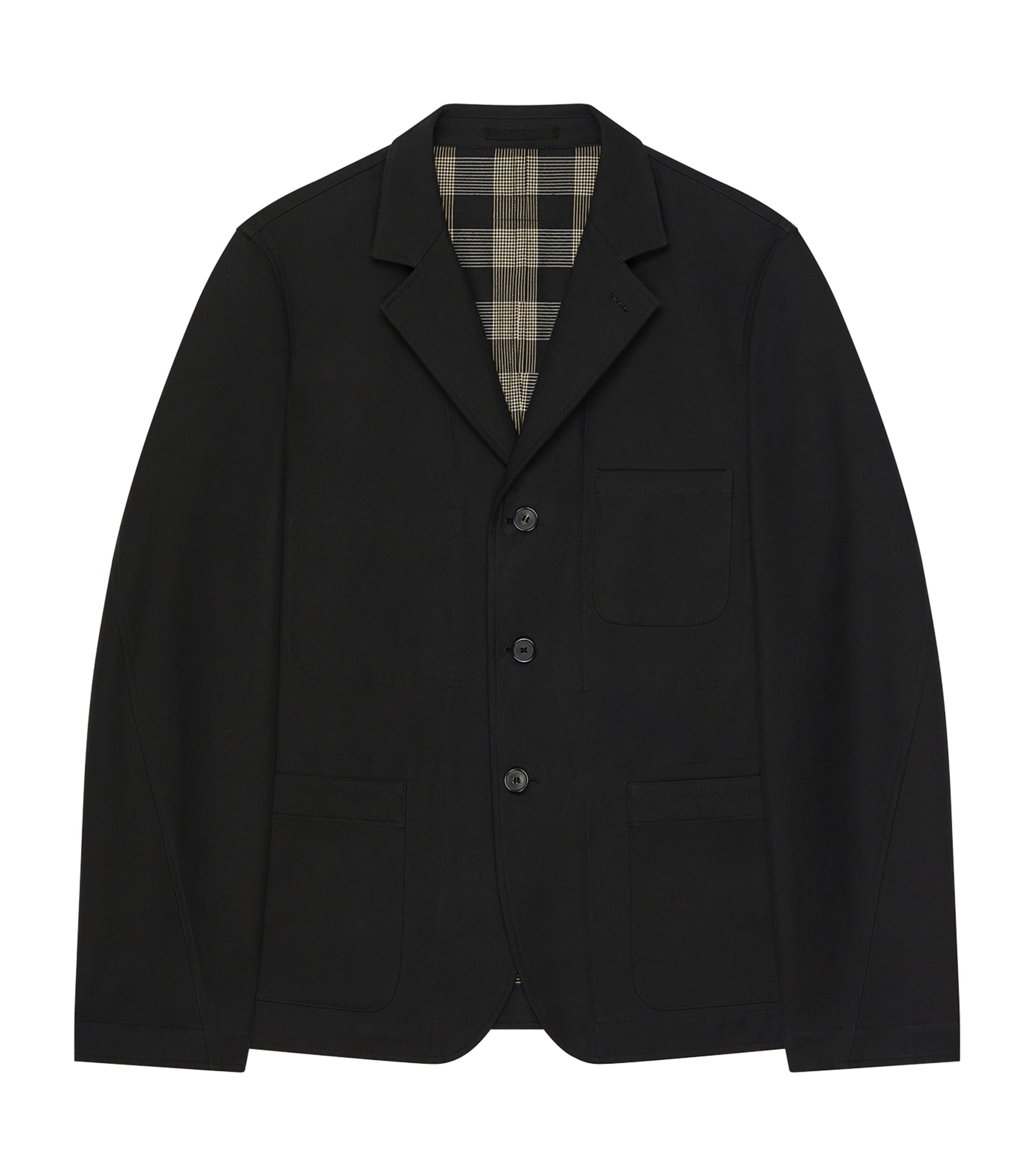 Givenchy Mens Cotton Deconstructed Blazer