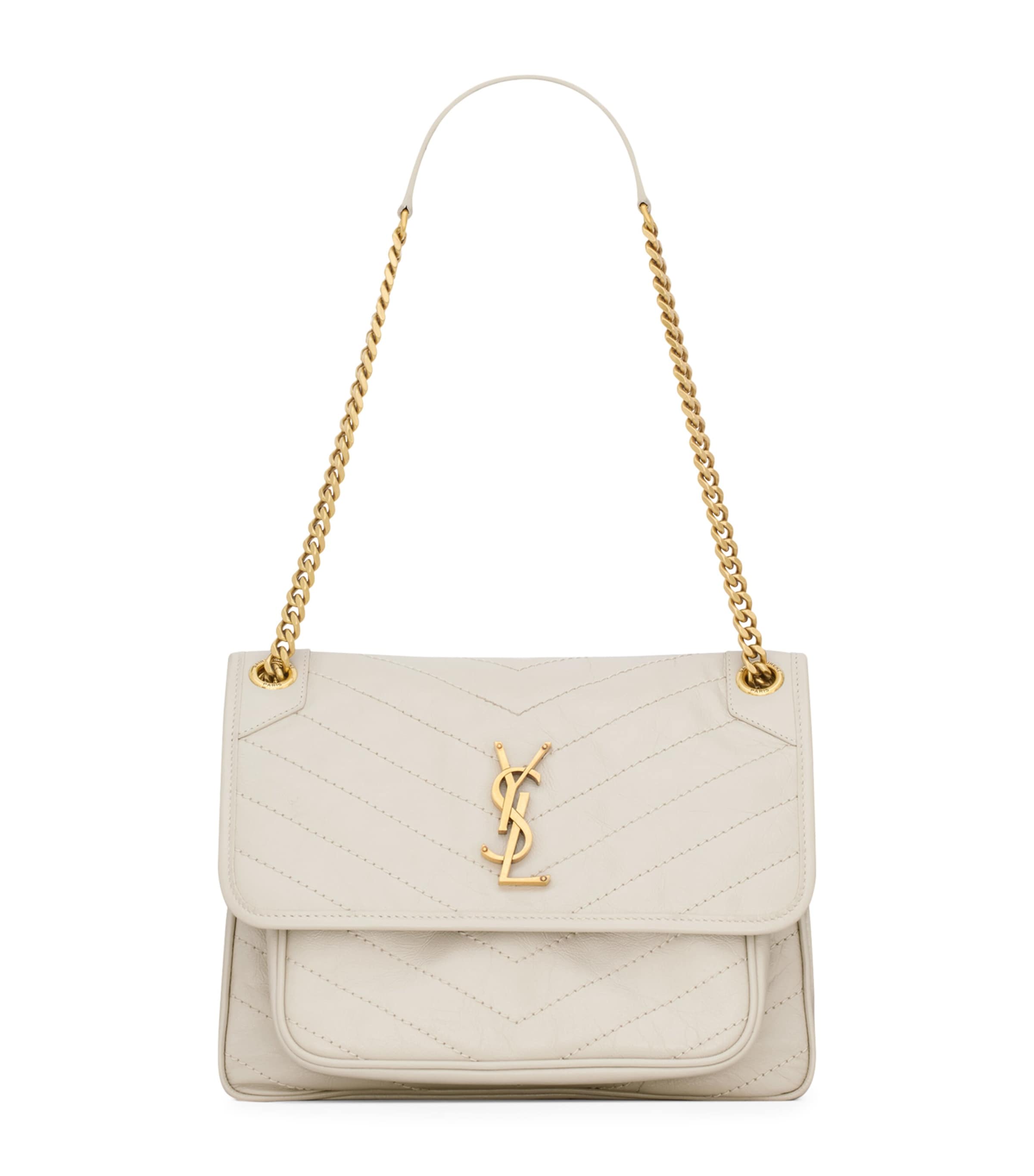 Saint Laurent Medium Leather Niki Shoulder Bag
