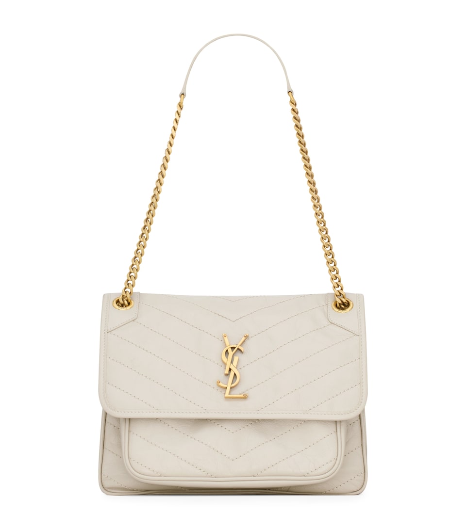 Saint Laurent Medium Leather Niki Shoulder Bag