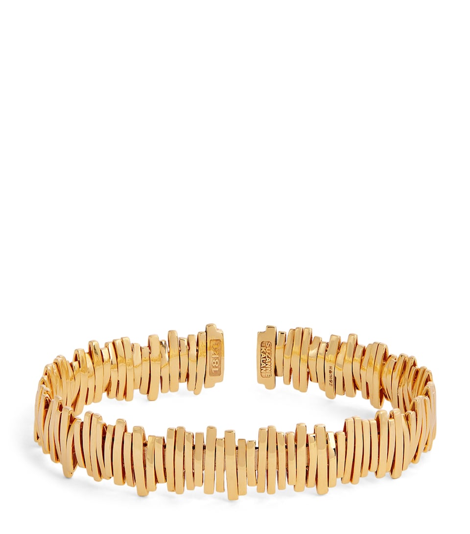 Yellow Gold Classic Fireworks Bangle