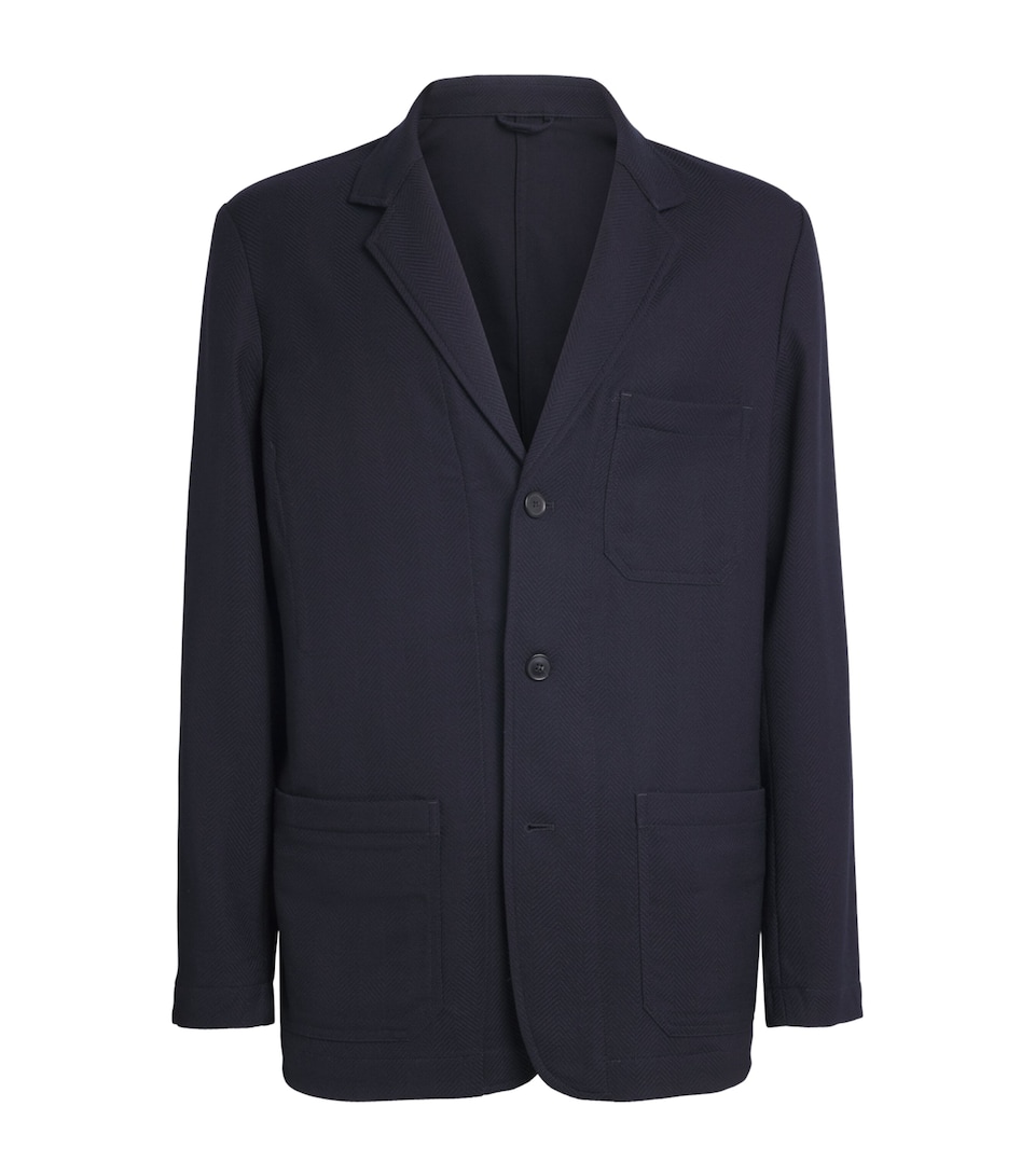 Paul Smith Mens Wool-Blend Unstructured Blazer