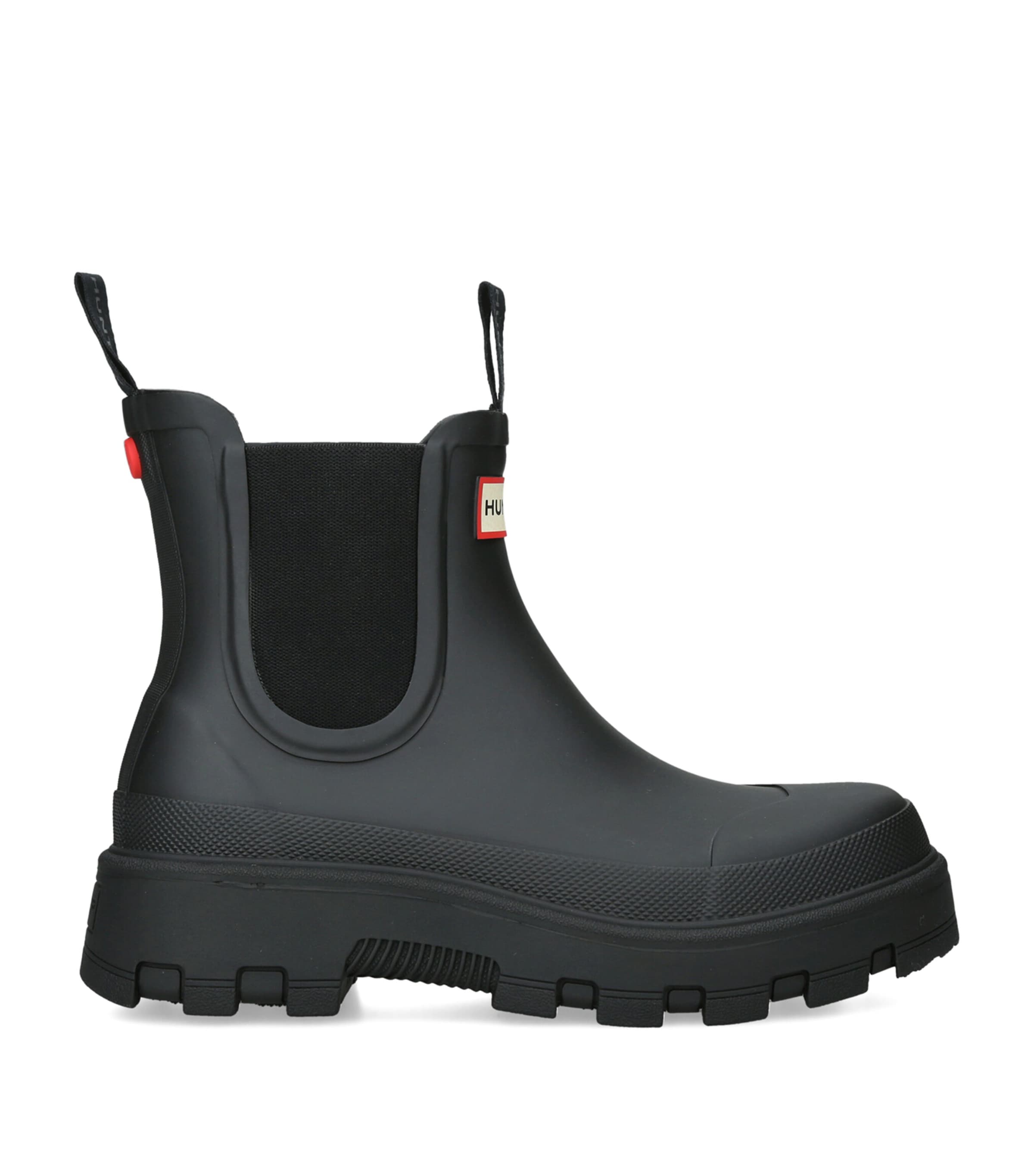 Hunter Elements Elasticated Chelsea Boots Black