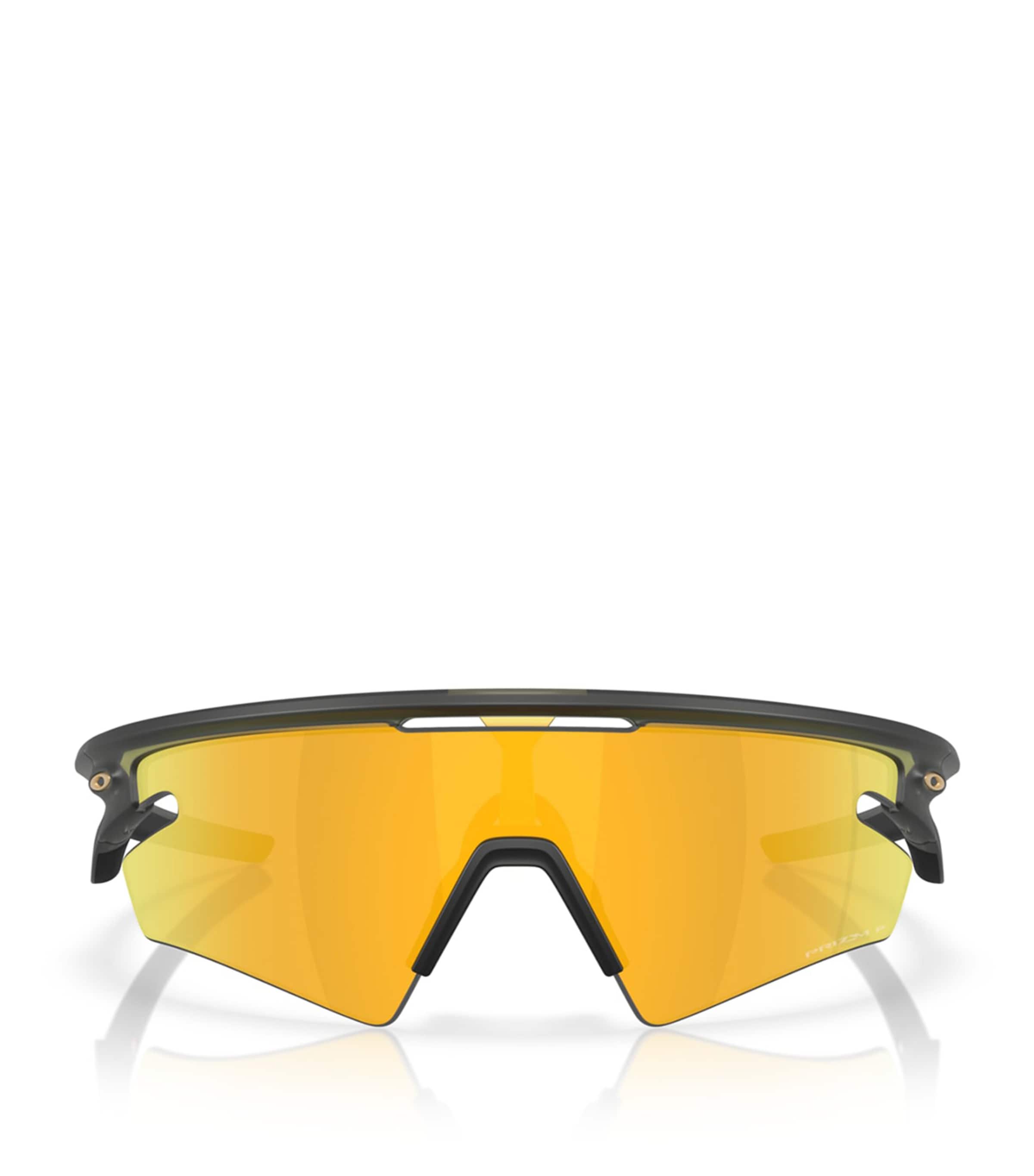 Oakley Sphaera Slash Rectangle Sunglasses Green