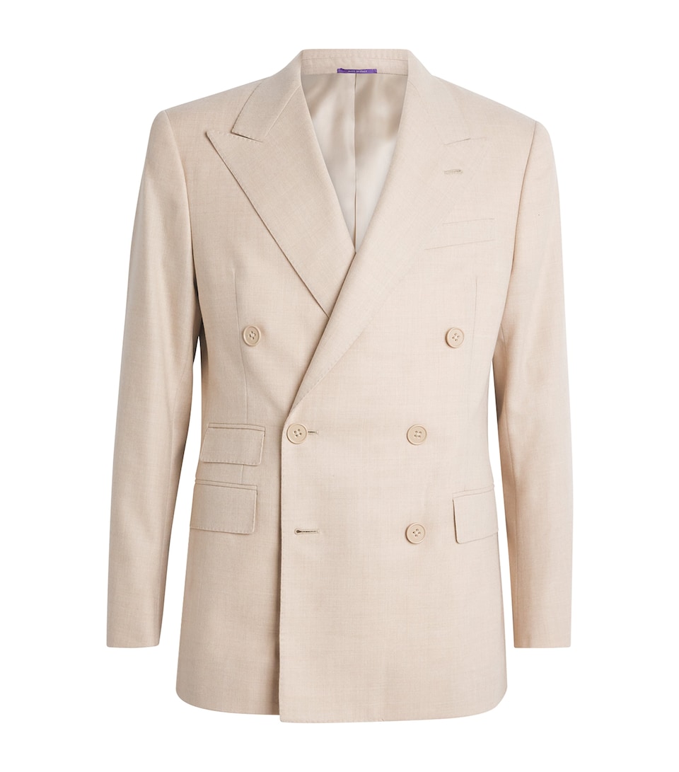 Wool Kent Double-Breasted Blazer