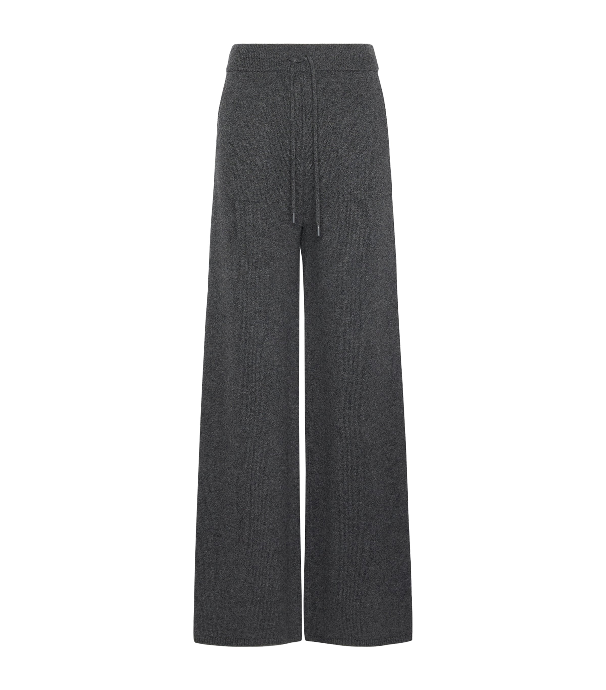 Max Mara Womens Cashmere Sweatpants Dark Grey
