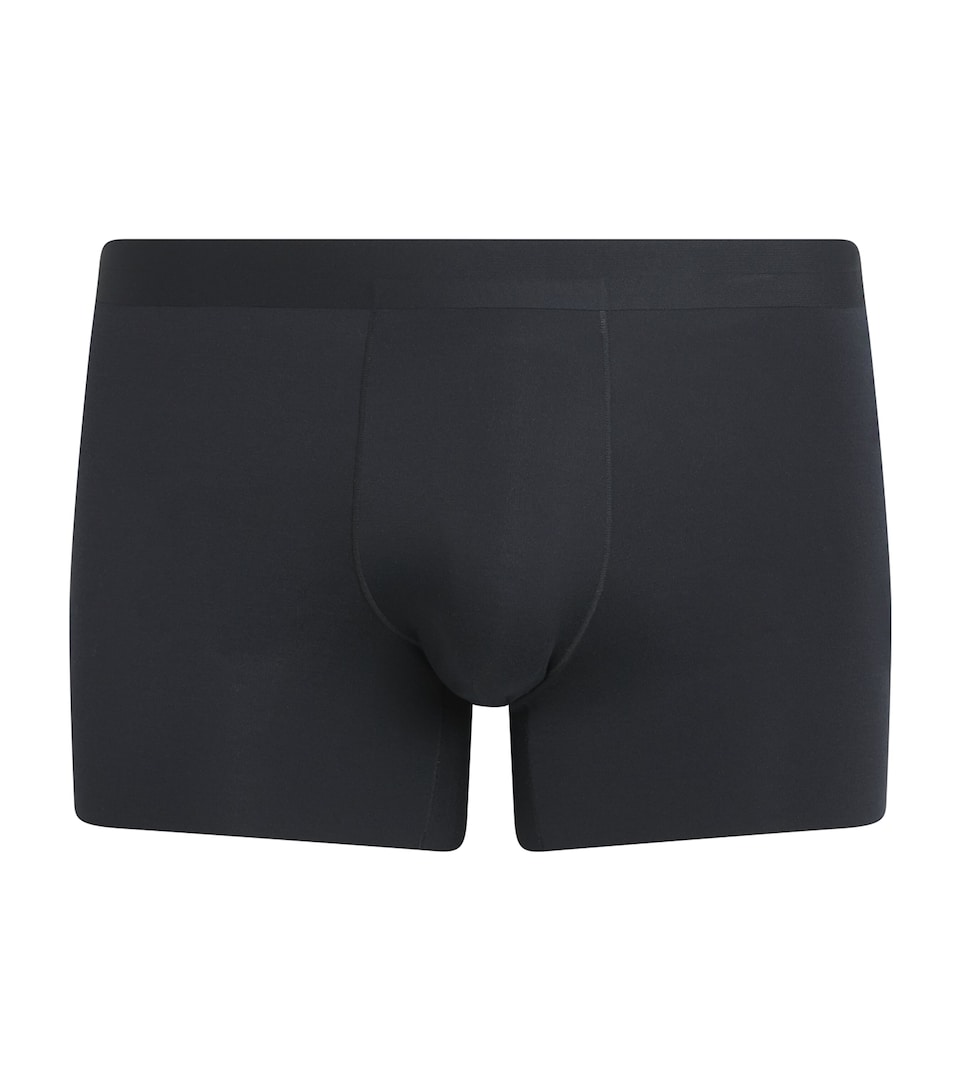 Hanro Mens Clean Cut Trunks Black