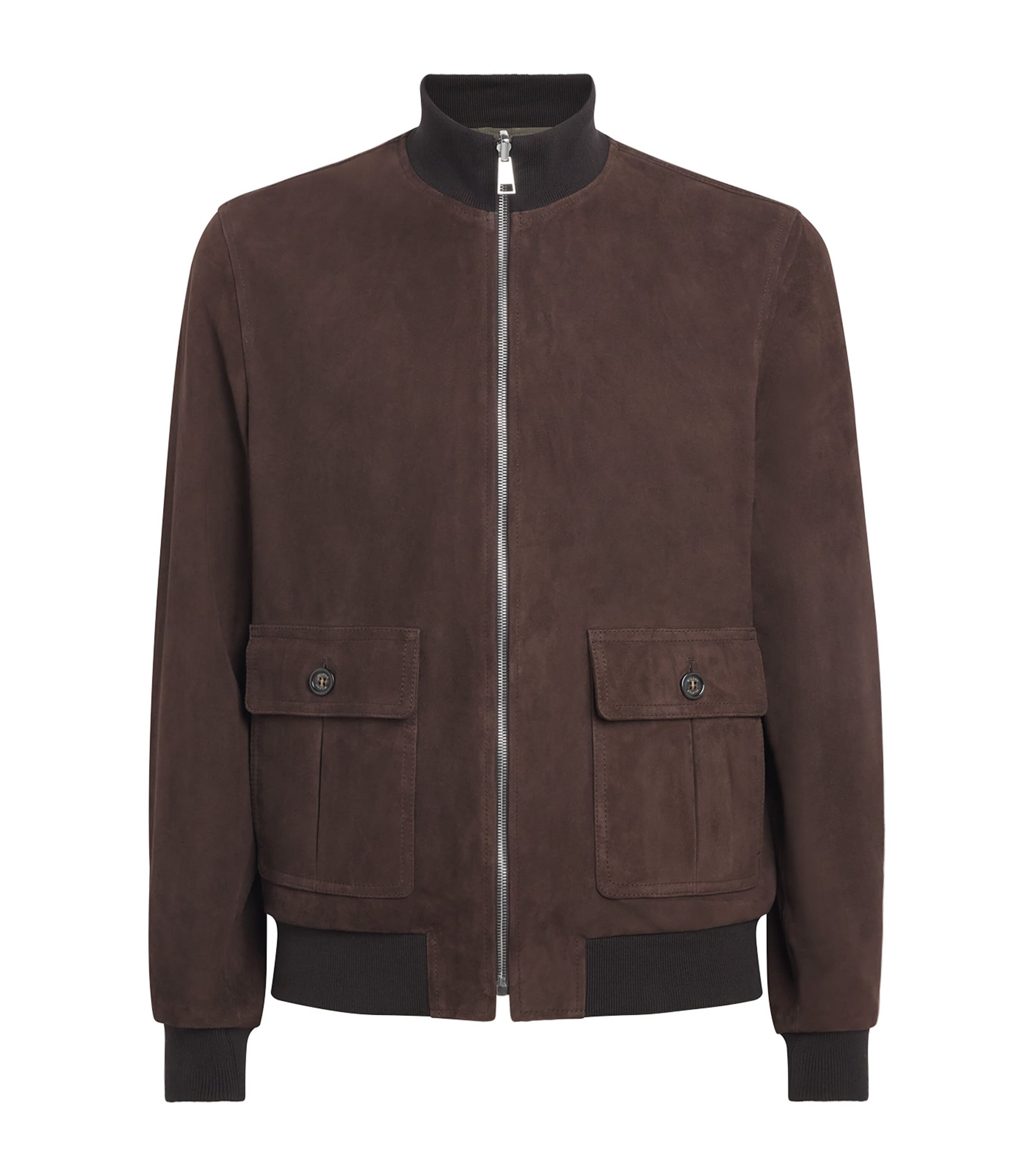 Valstar Mens Reversible Valstarino Suede Jacket Caffe/miltry