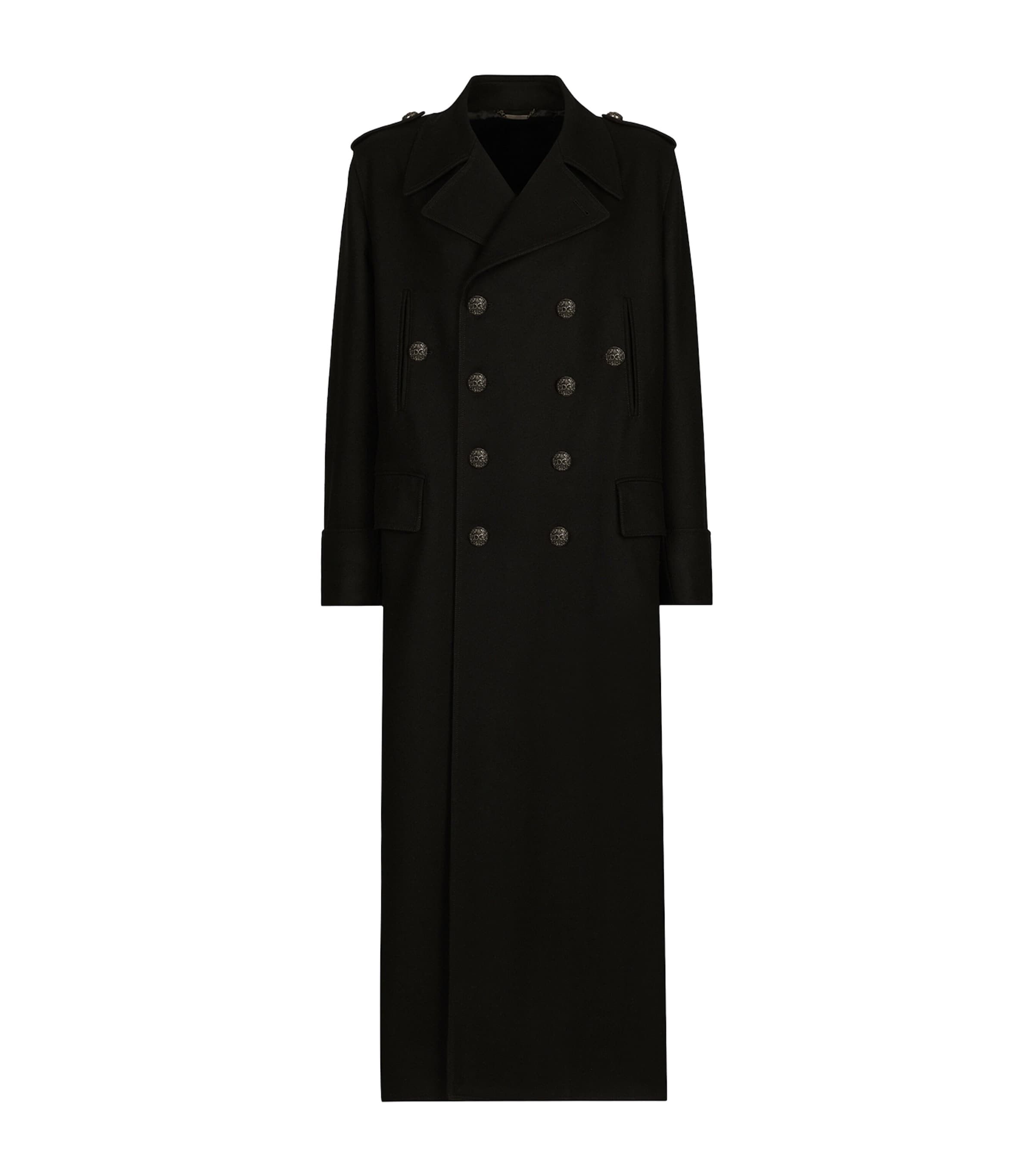 Wool Miltary Coat