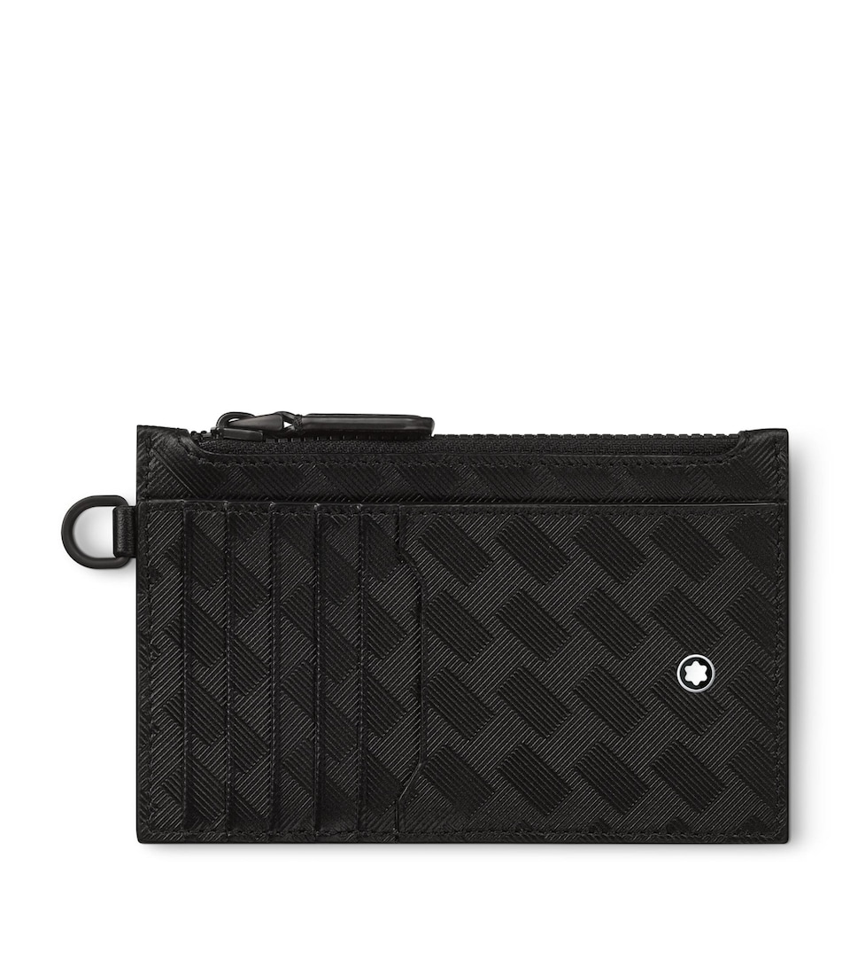 Montblanc Leather Extreme Black Card Holder Black
