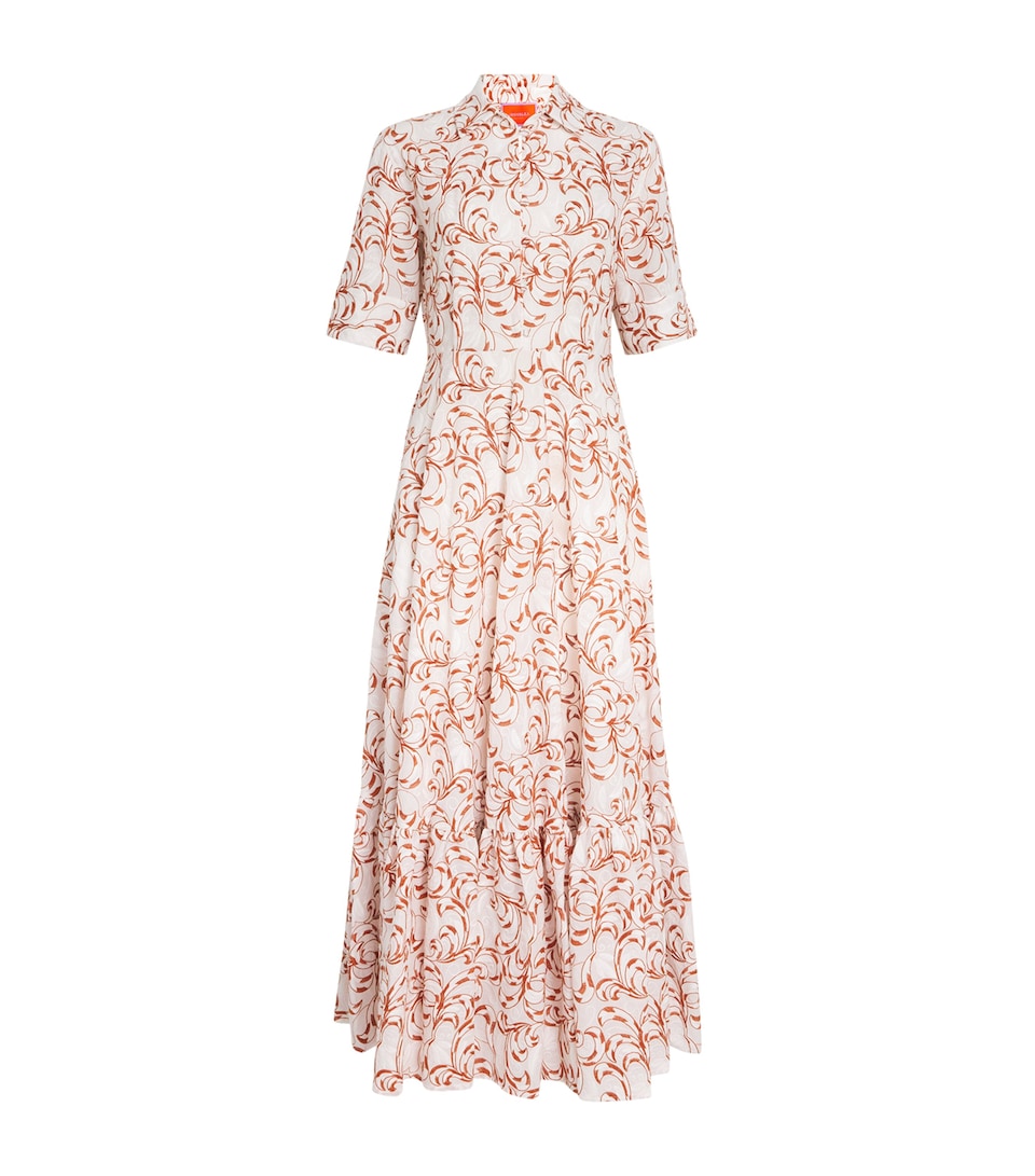Embroidered San Pietro Maxi Dress