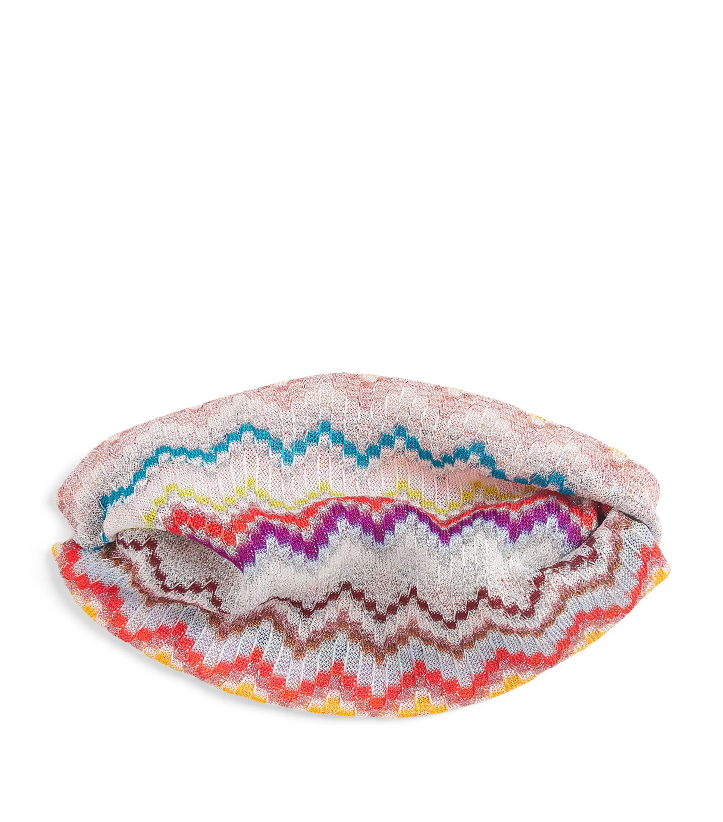 Elastic-Back Zigzag Headband