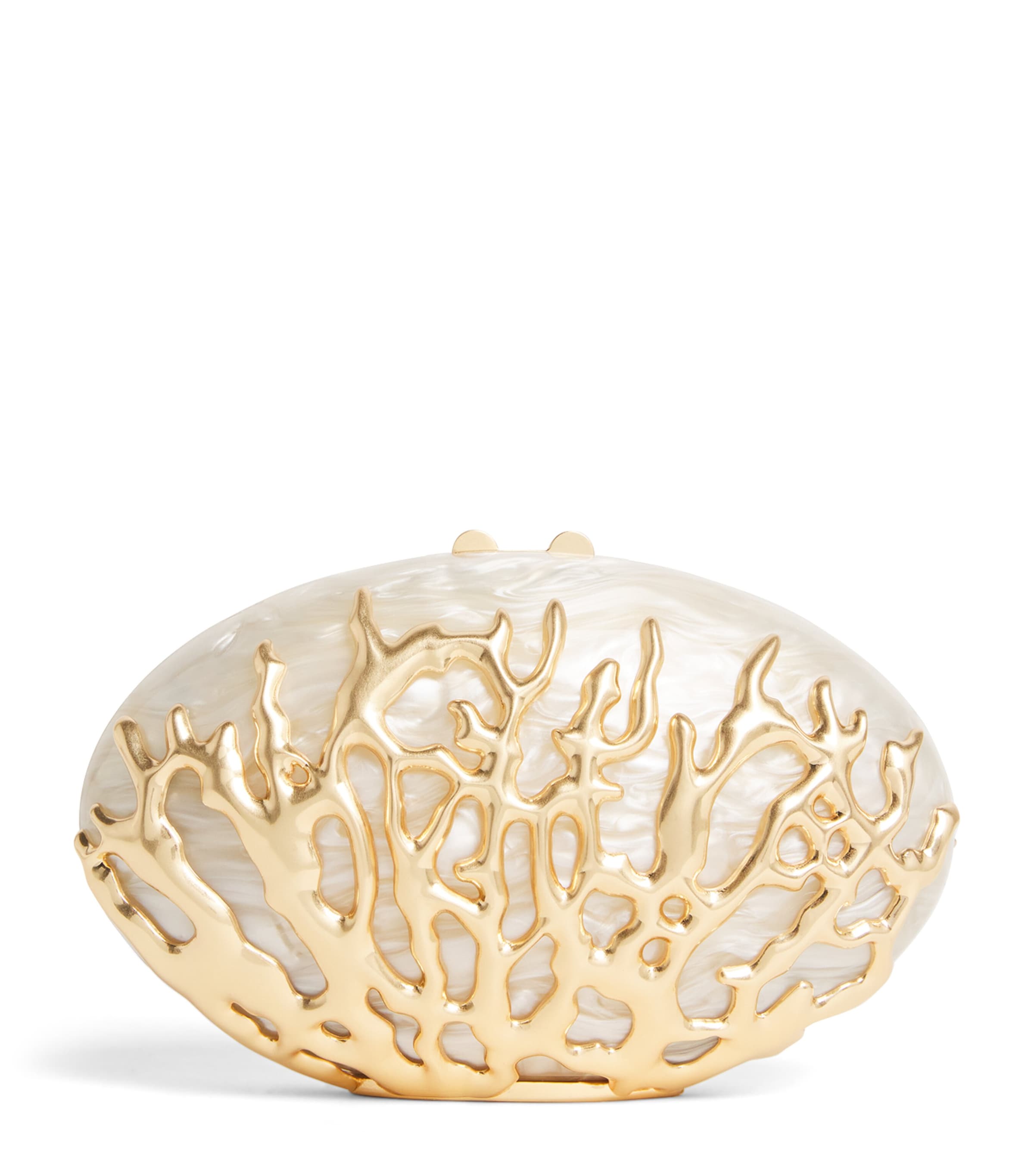 Dylan Coral Clutch Bag