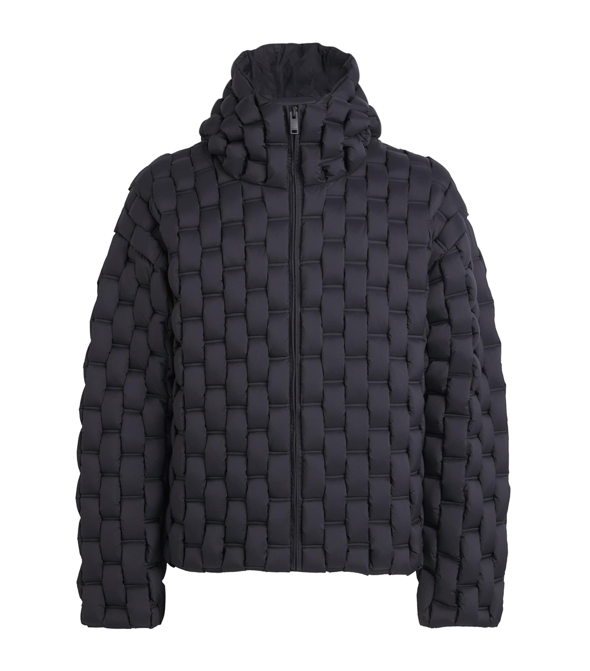 3D Down-Filled Woven Puffer Jacket