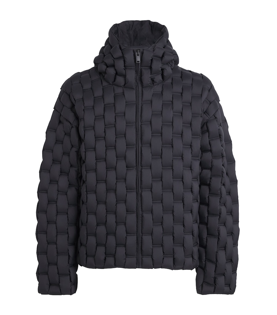 3D Down-Filled Woven Puffer Jacket