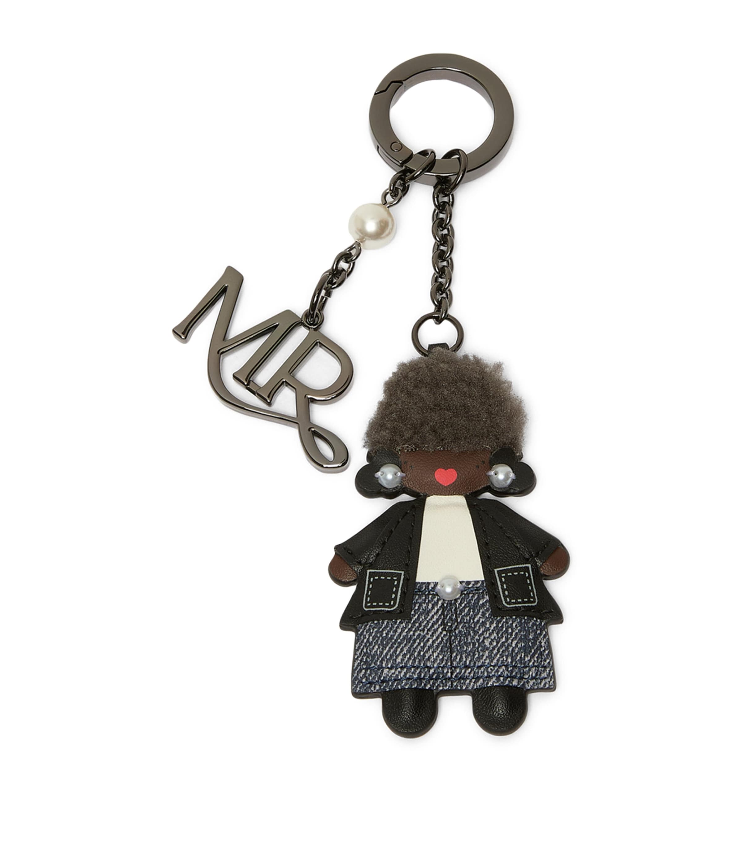 Marina Rinaldi Doll Keyring Charm Navy