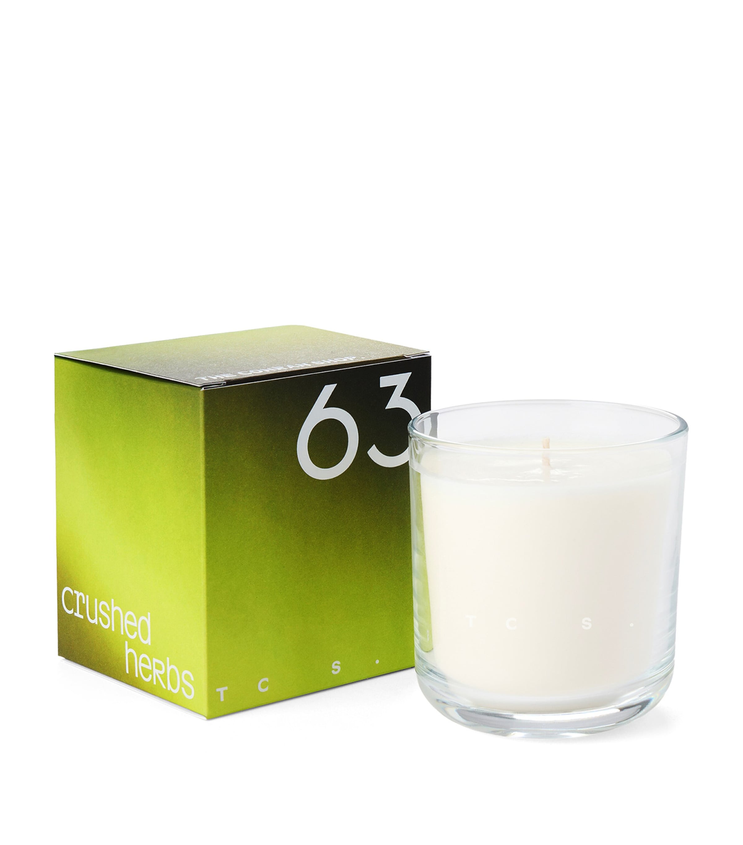 The Conran Shop 63 Crushed Herbs Candle (320g) Green