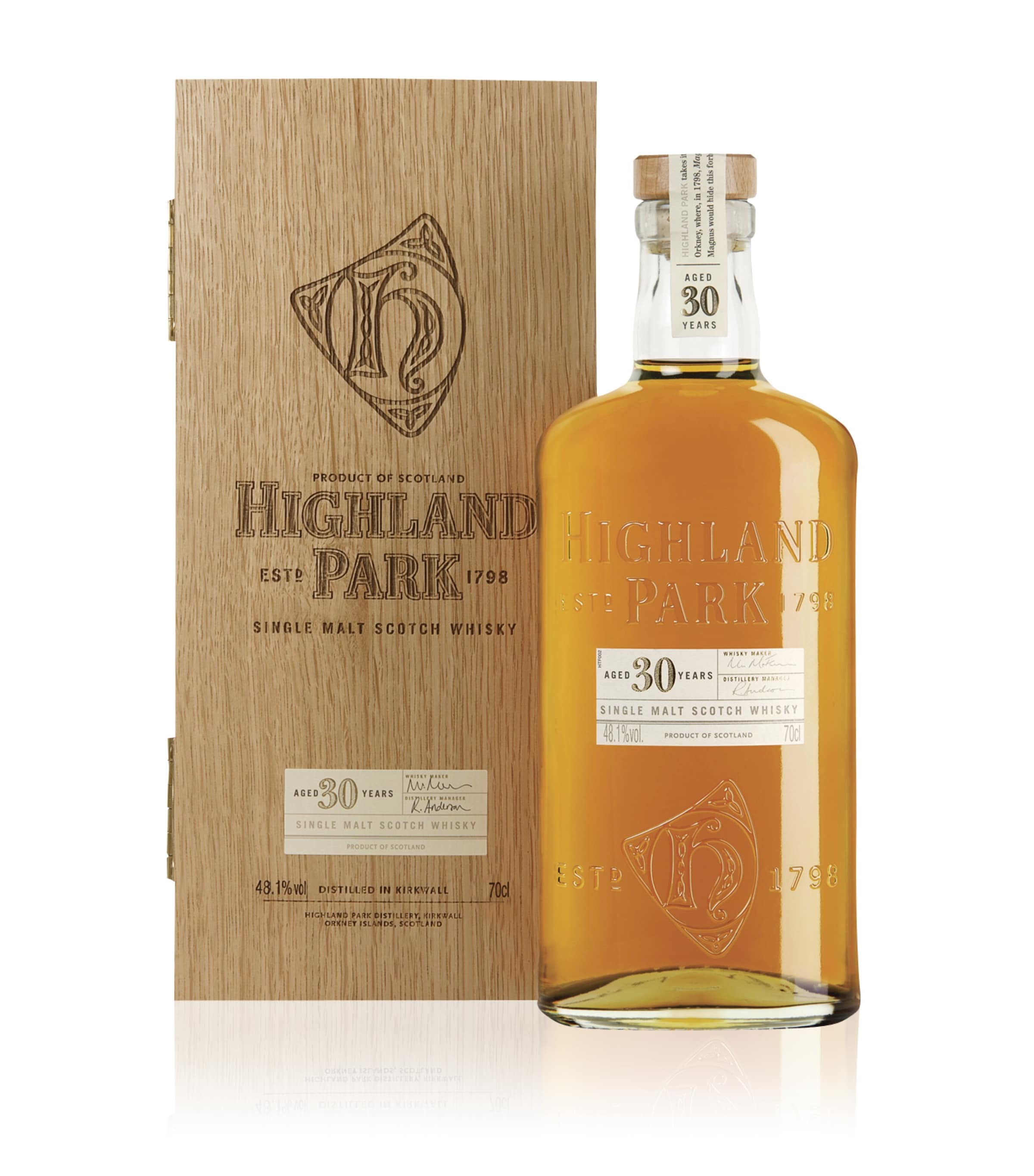 Highland Park 30-Year-Old Single Malt Scotch Whisky (70cl)