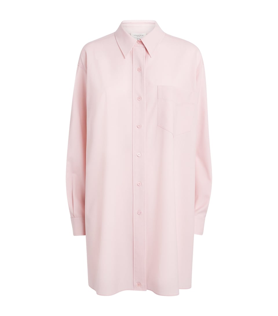 Wool-Blend Convertible Shirt