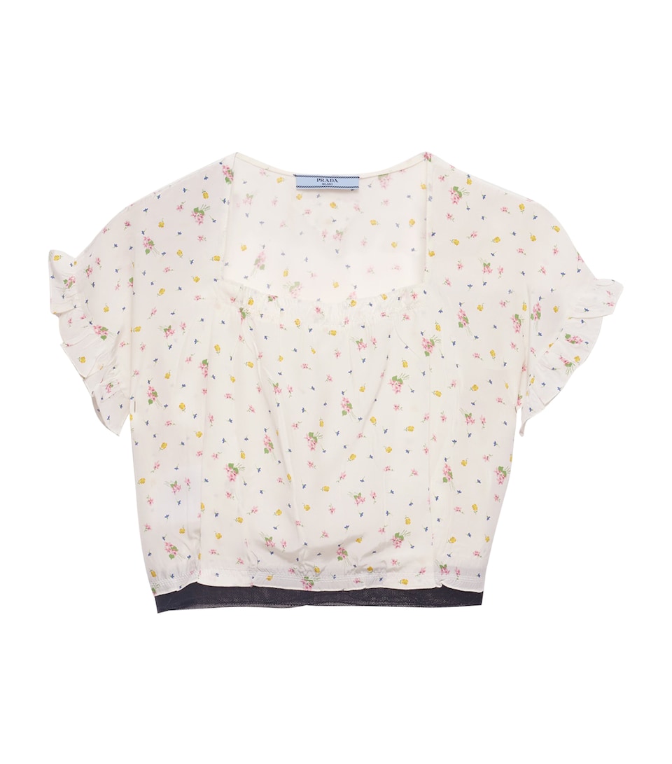 Floral Crop Top