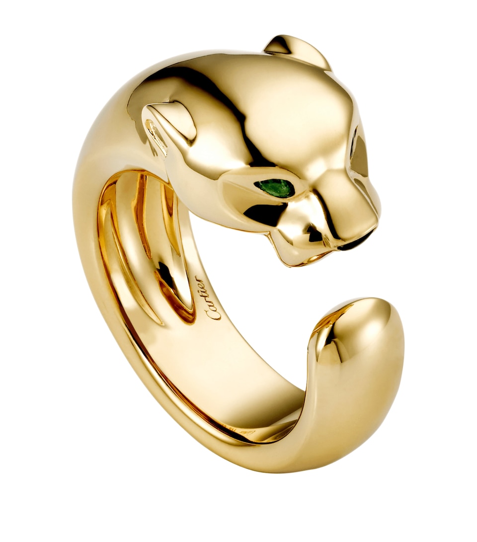 Cartier Yellow Gold Massai Panthère de Cartier Ring Yellow Gold