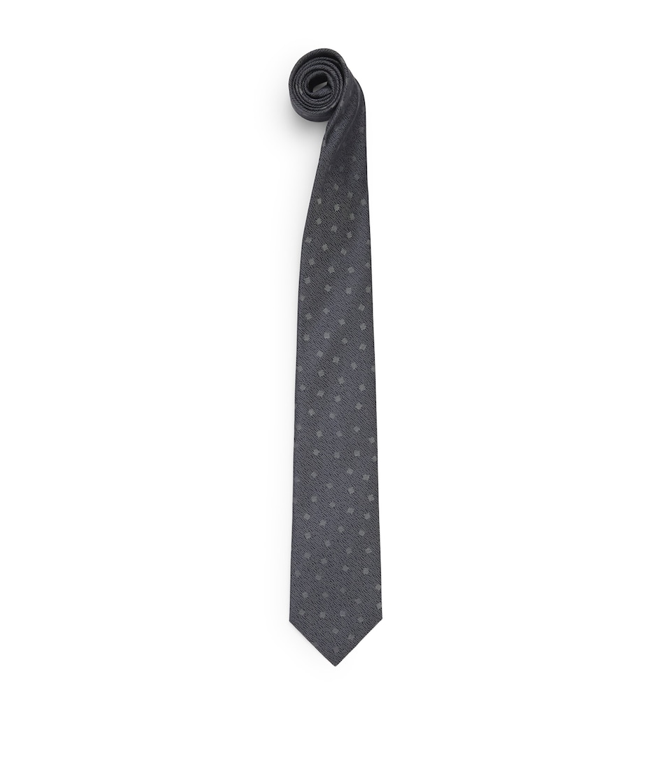 Emporio Armani Silk Jacquard Tie