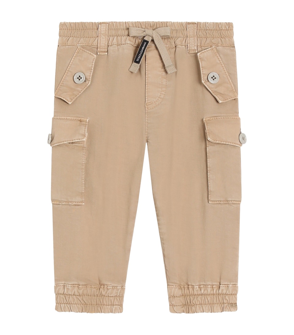 Dolce&Gabbana Kids Cargo Trousers (3-30 Months) Combined Colou