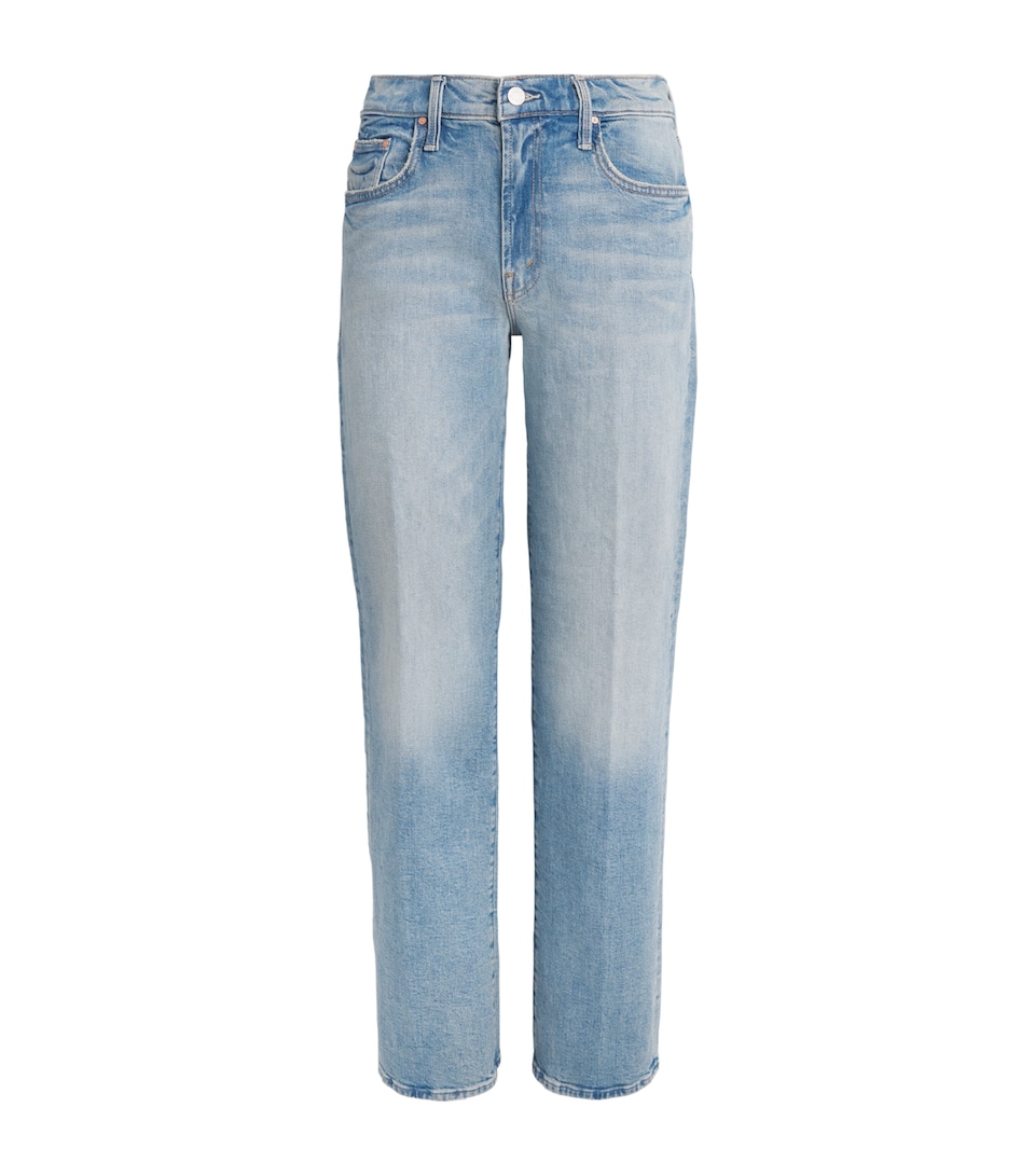 MOTHER Womens The Zip Rambler Skimp Mid-Rise Jeans I Confess
