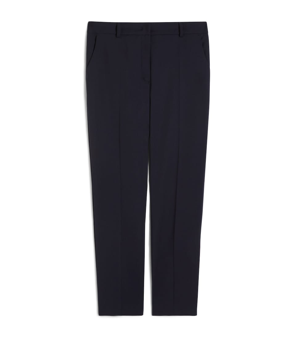 Ankle-Length Cigarette Trousers