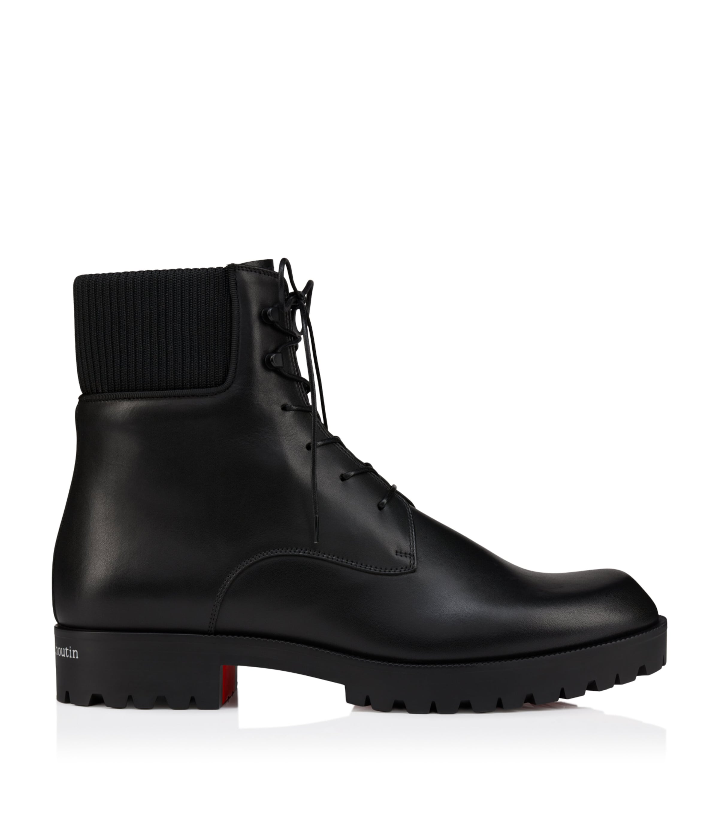 Christian Louboutin Trapman Leather Lace-Up Boots