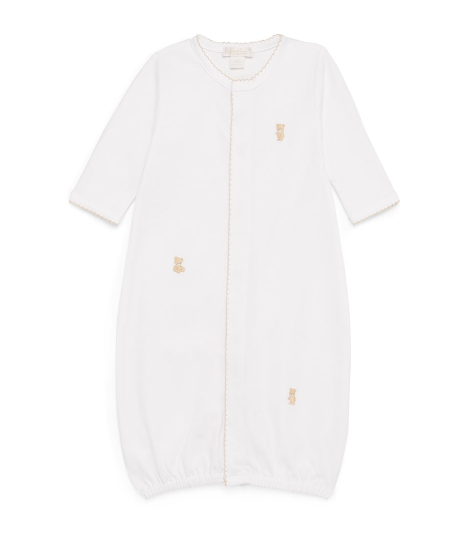 Pima Cotton Teddy Convertible Gown (0-12 Months)